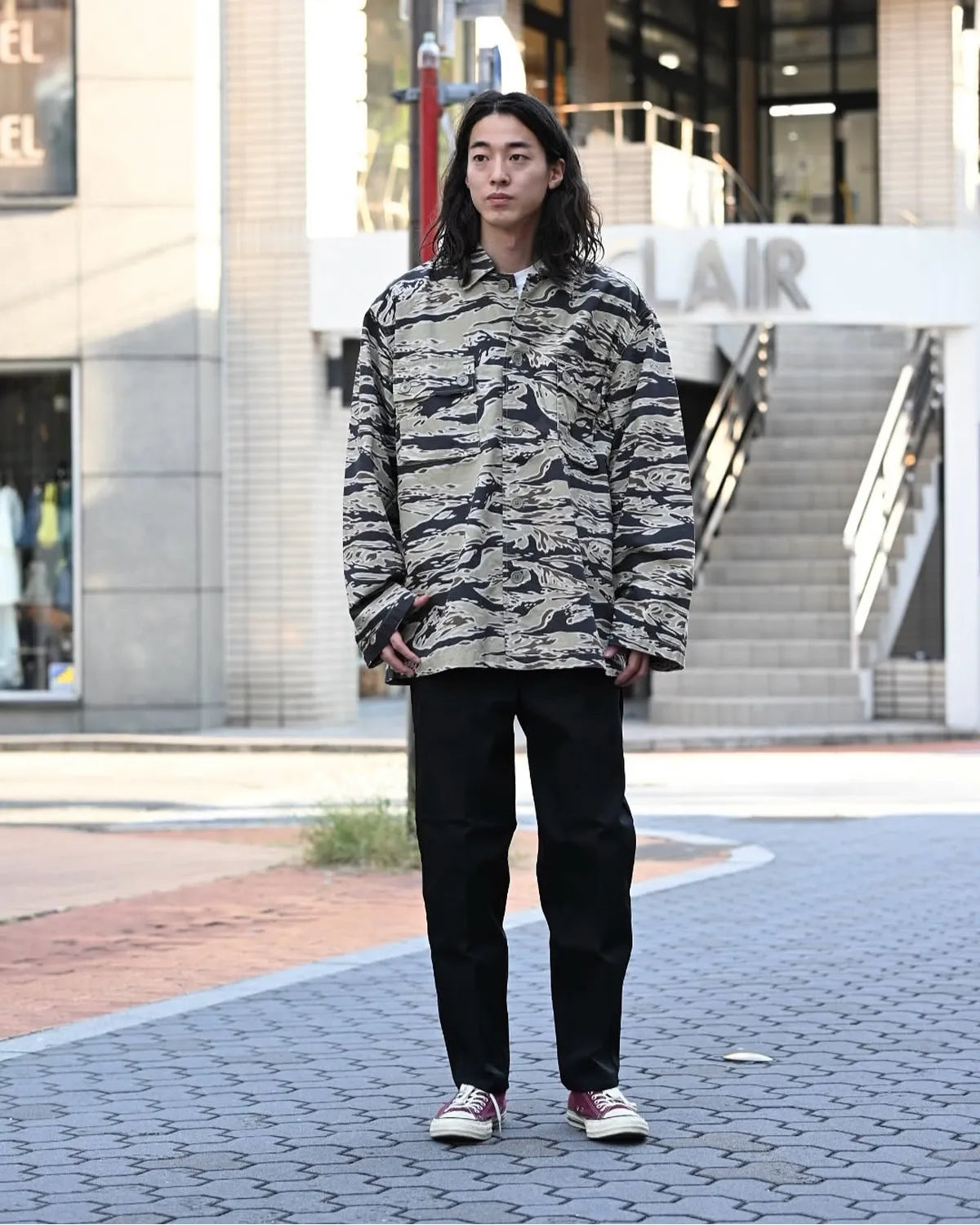 WACKO MARIA / TIGERCAMO ARMY SHIRT -TYPE-1- (25FWE-WMO-ML05)