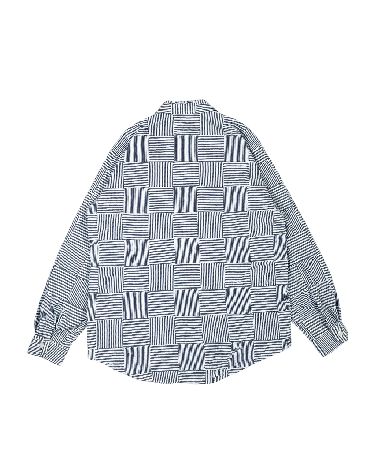 DESCENDANT / MILPITAS PATCHWORK LS SHIRT (261WVDS-SHM03)