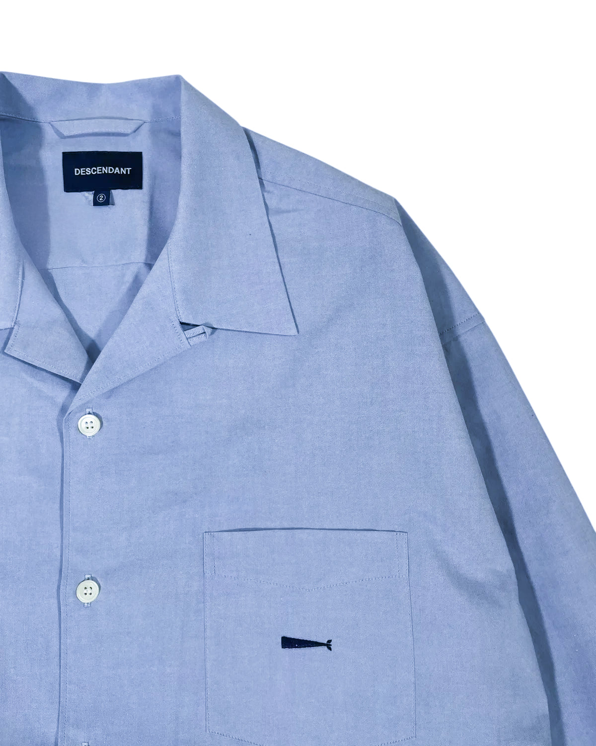 DESCENDANT / SUMMER OXFORD LS SHIRT (261CPDS-SHM02)