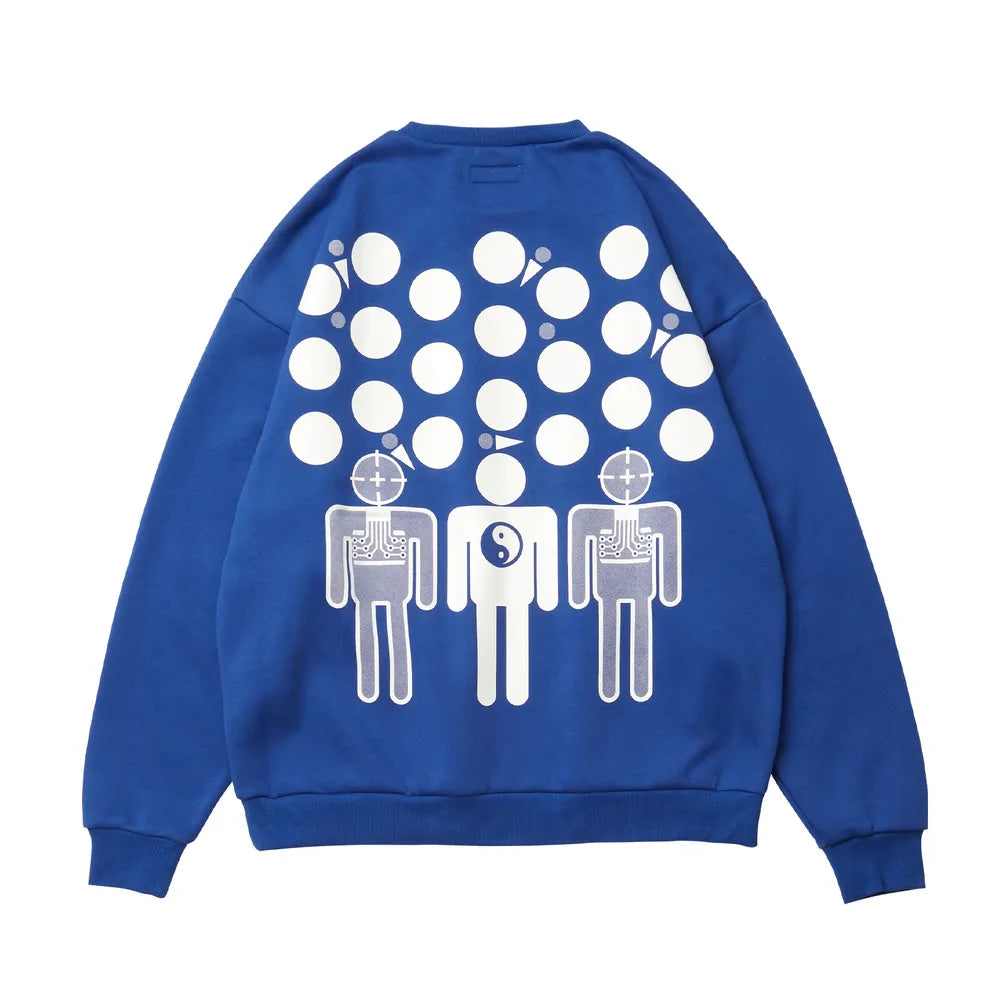 BIAS DOGS / × EVISEN BIAS BIAS DOGS AIM CREW SWEAT