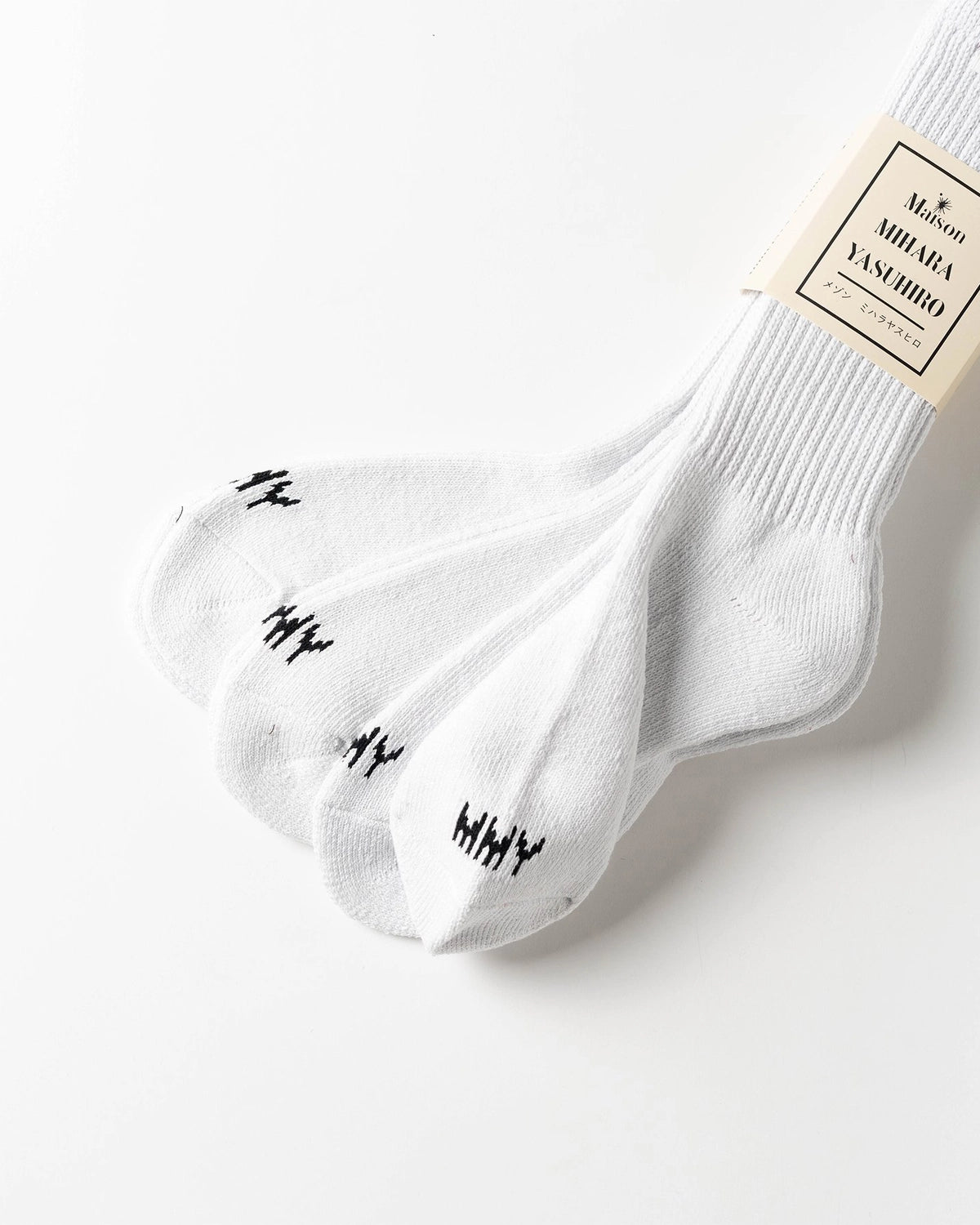 Maison MIHARA YASUHIRO / MMY 3-Pack Socks (A14AC721)