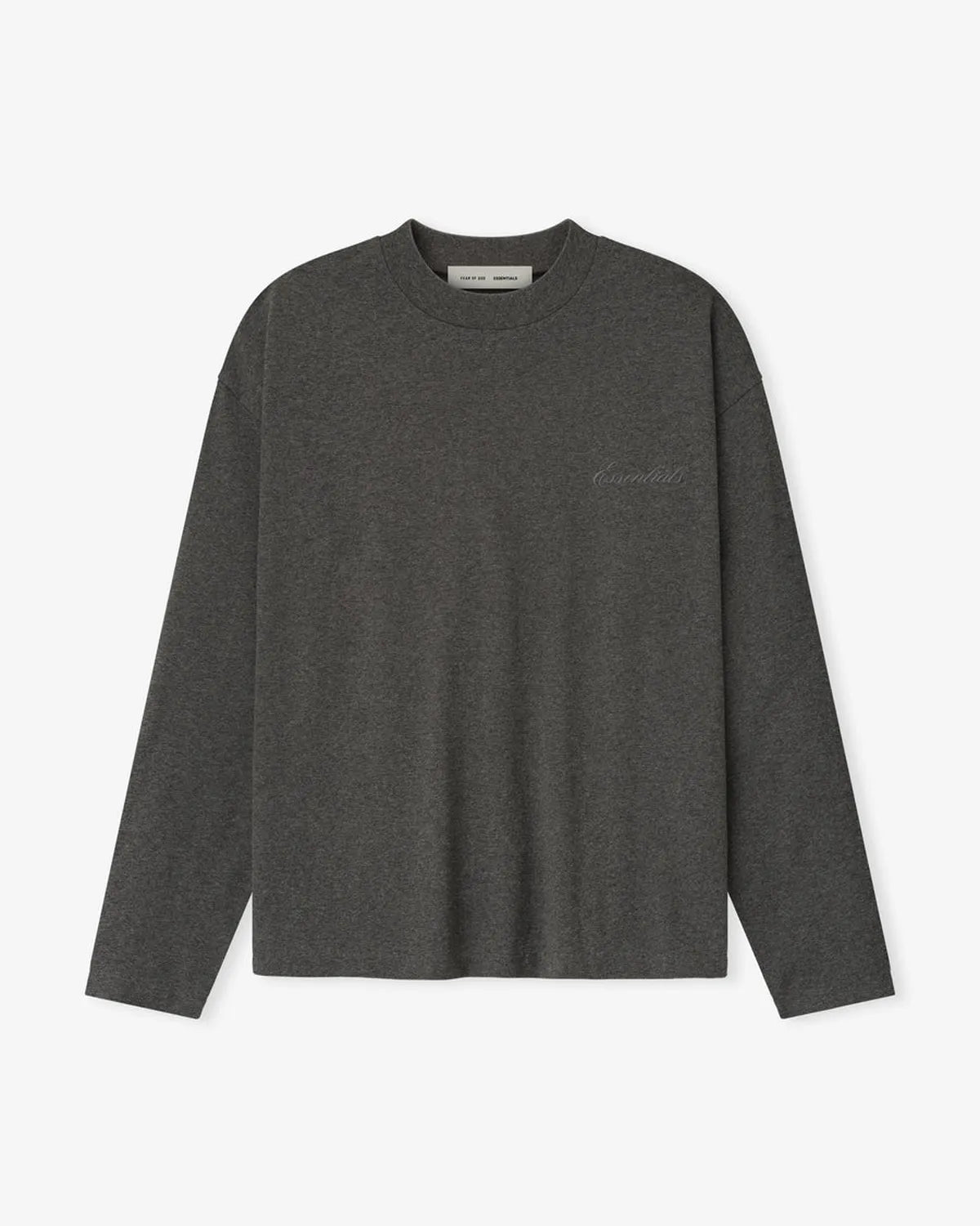 ESSENTIALS / Embroidered Classic Fit Long Sleeve (125HO254201F)