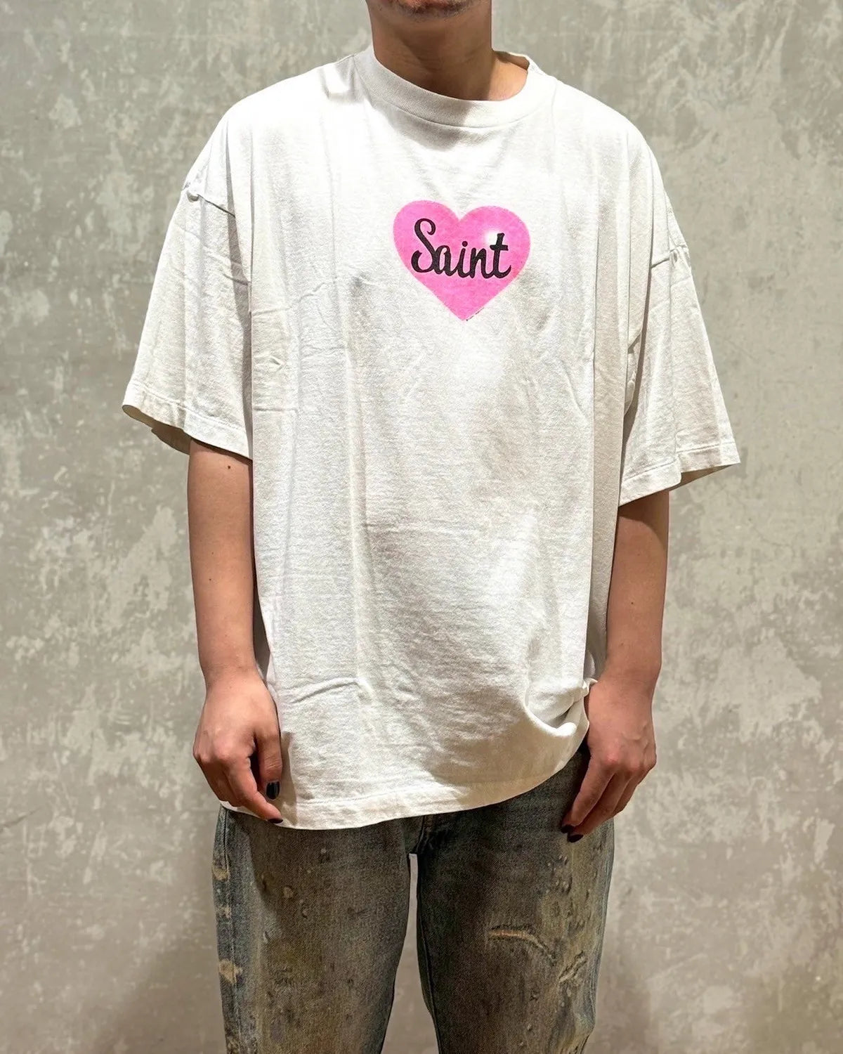 ©︎SAINT Mxxxxxx / SS TEE -HEART SAINT (SM-HR1-0000-019)
