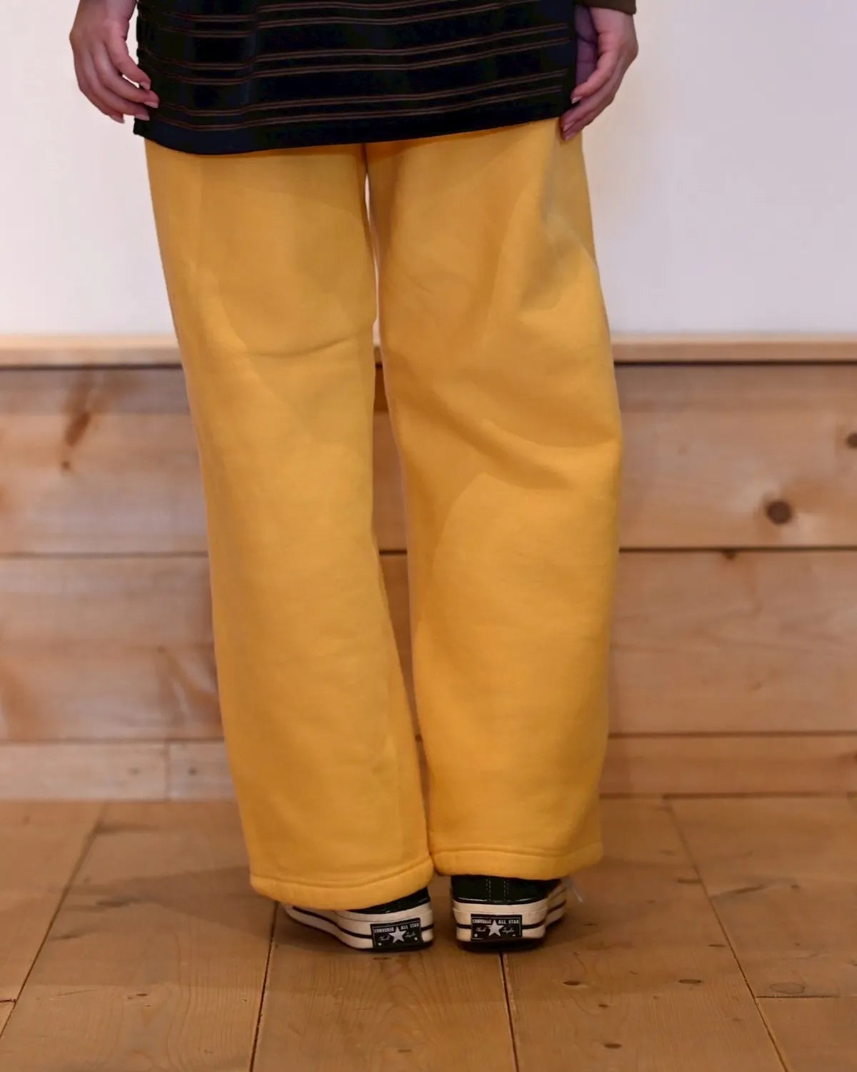 PHEENY / Athletic fleece wide pants (PA25-CS03)