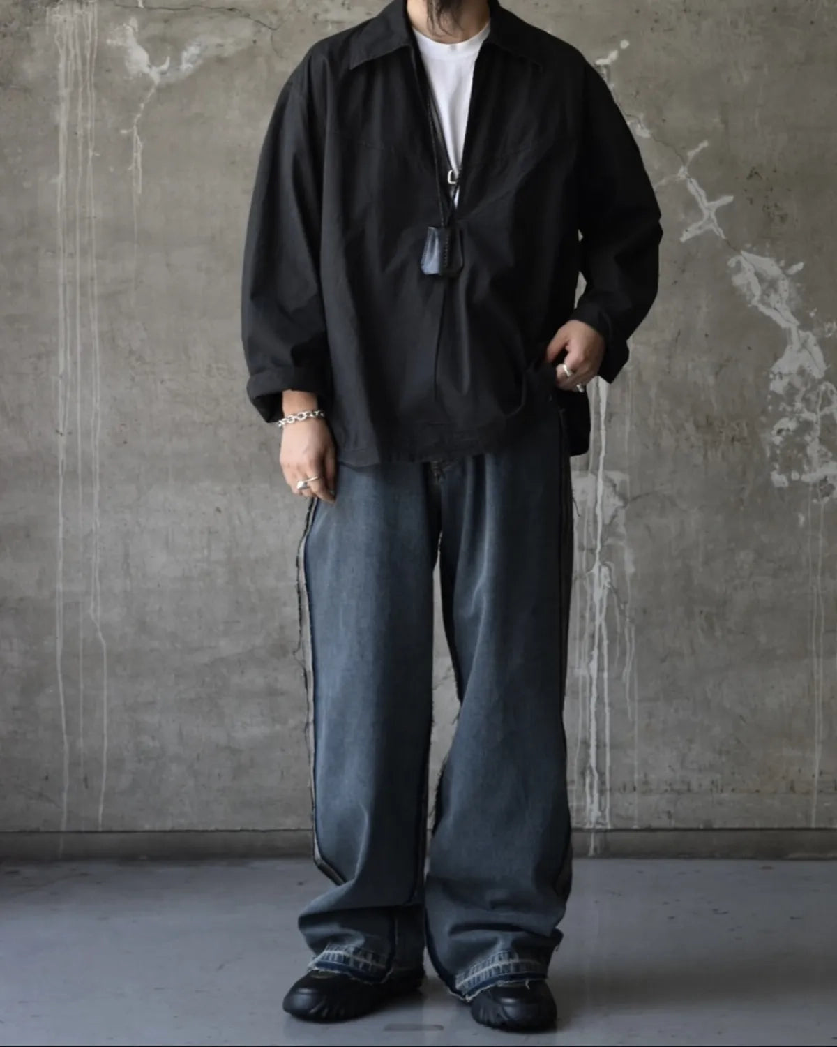 concause / FRENCH SKIPPER SHIRT (2502008)