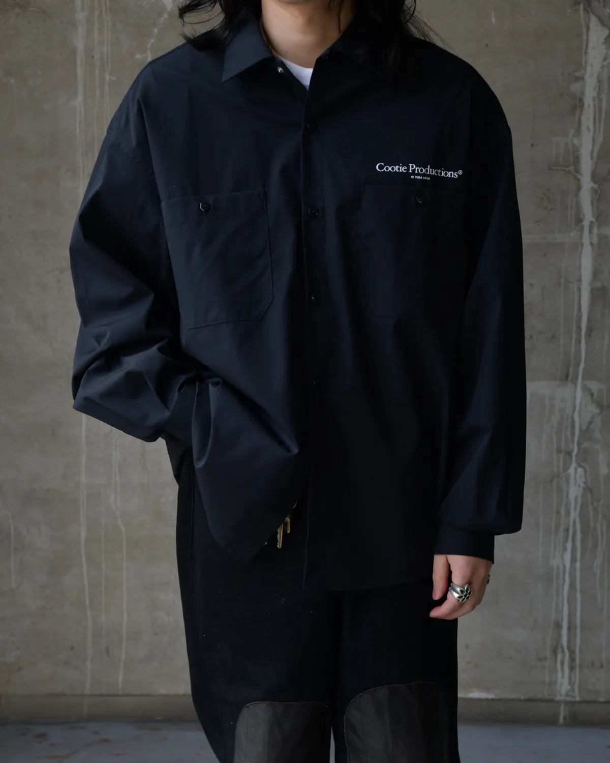 COOTIE PRODUCTIONS® / Broad L/S Work Shirt (CTE-26S407)
