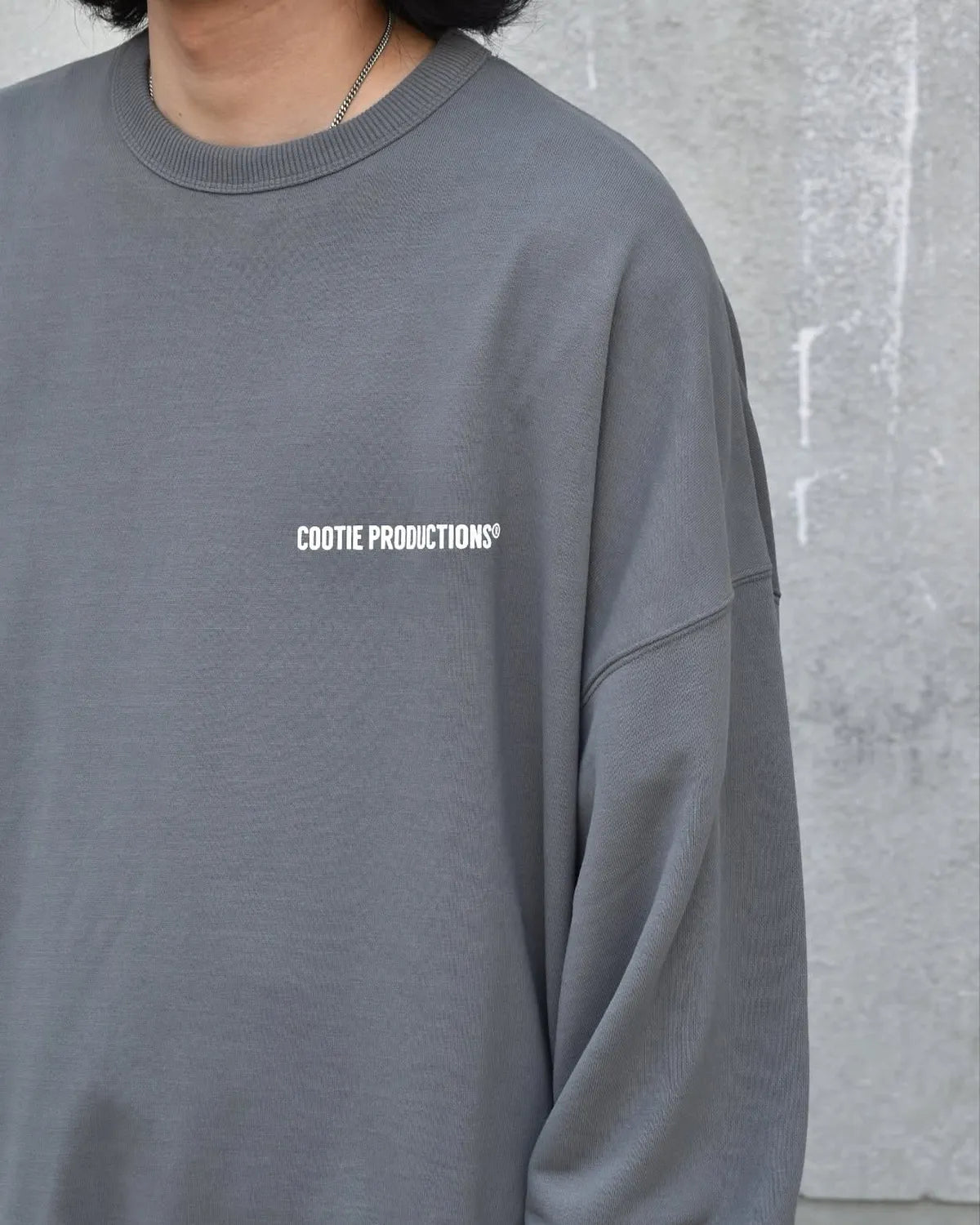 COOTIE PRODUCTIONS® / Dry Tech Oversized Sweat Crew (CTE-25S339)