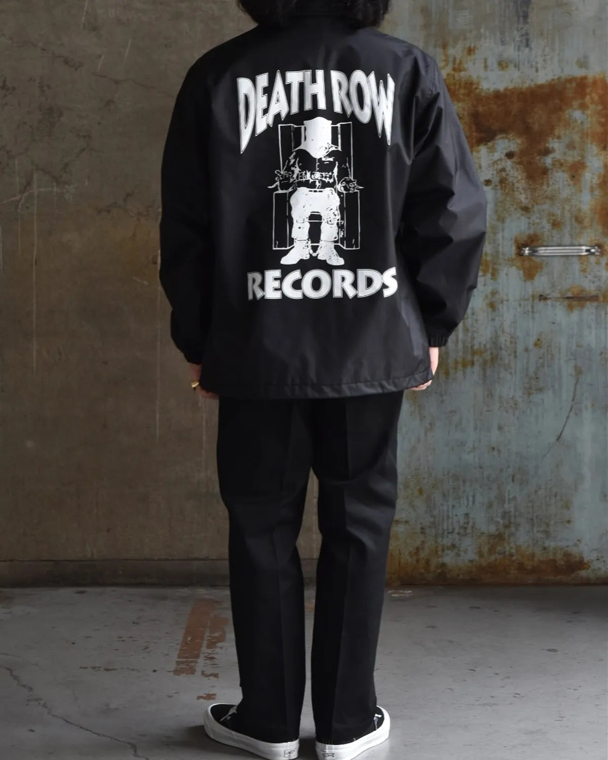 WACKO MARIA × DEATH ROW RECORDS / COACH JACKET (DEATHROW-WM-BL01)
