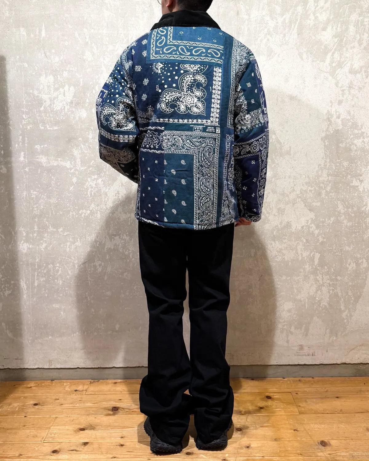 MIYAGIHIDETAKA -Rafu-  / Quilted Work Jacket (MH028)