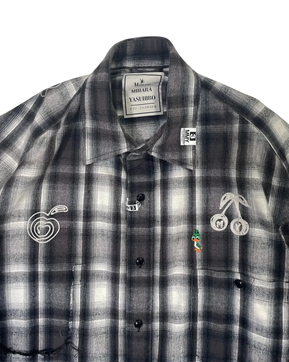 Maison MIHARA YASUHIRO / CHECK L/S SHIRTS (J15SH181)