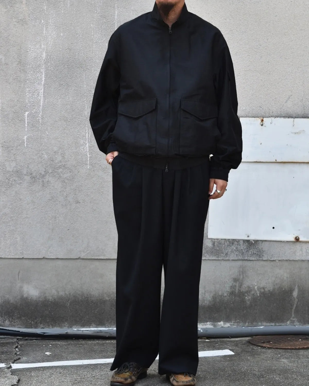 marka / FLIGHT JACKET (M25C08BL01C)