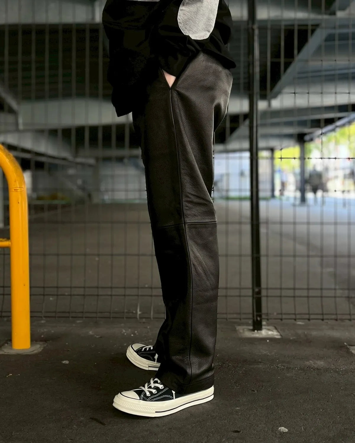 SEQUEL / LEATHER PANTS(TYPE-F) (SQ-25AW-PT-05)