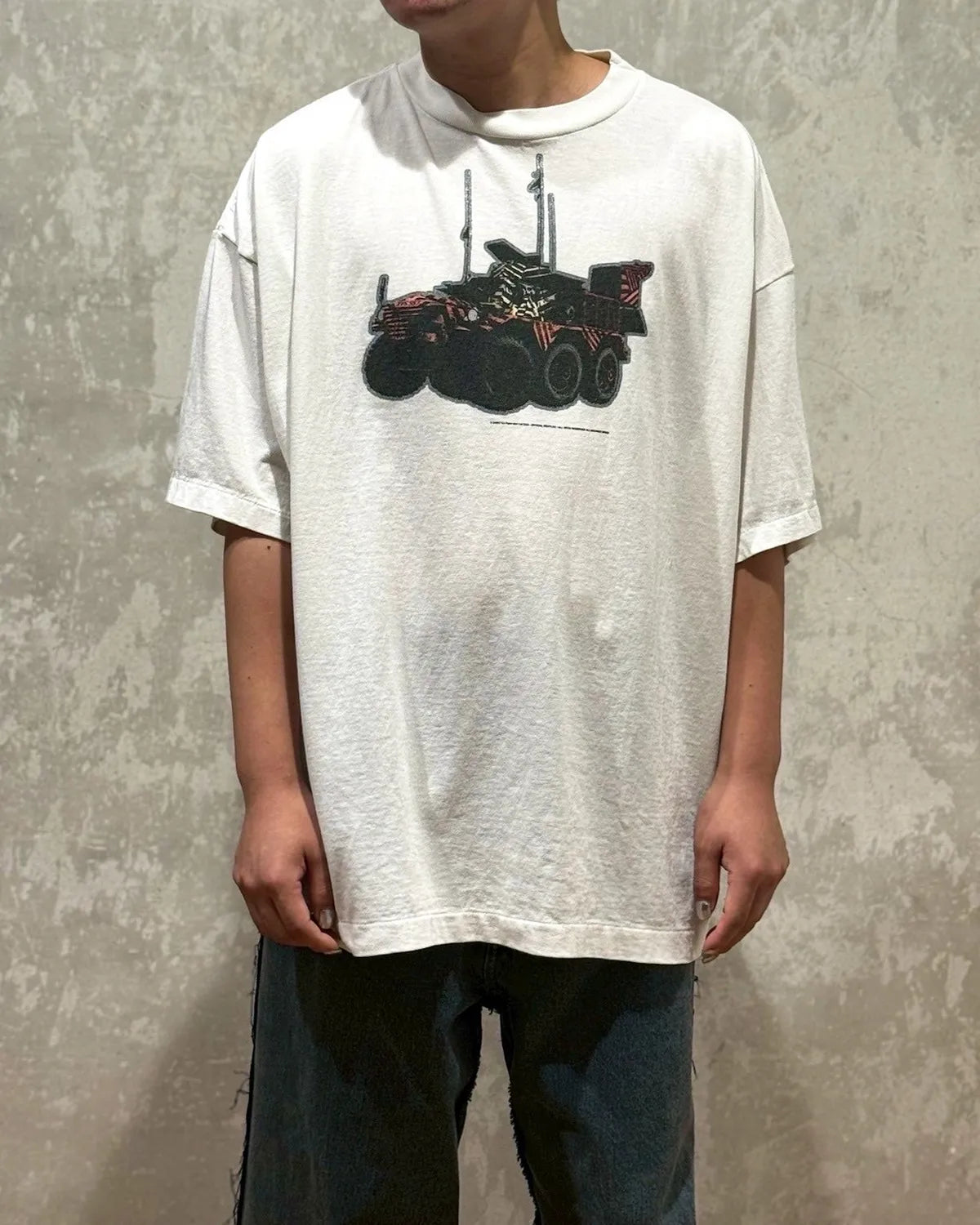 ©︎SAINT Mxxxxxx × Kosuke Kawamura / KK_SS TEE_ICECREAM (SM-HR1-0000-C15)