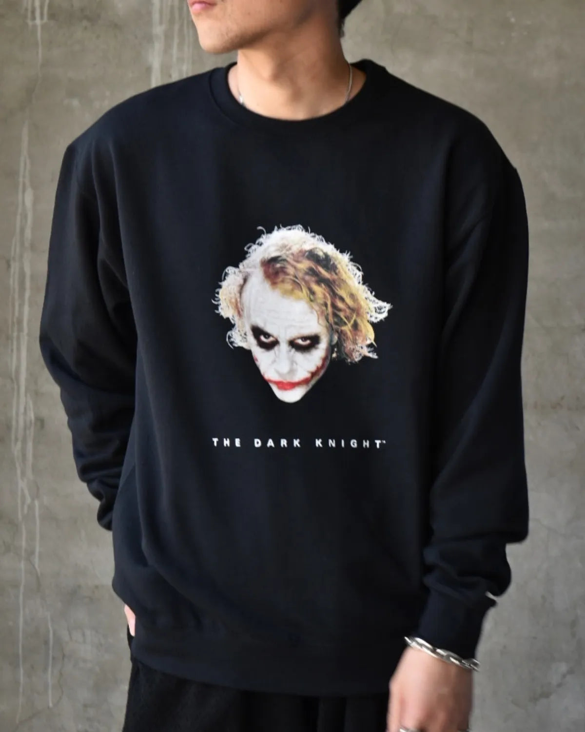 WACKO MARIA × THE DARK KNIGHT TRILOGY / CREW NECK SWEAT -TYPE-2- (TDKT-WM-SS10)