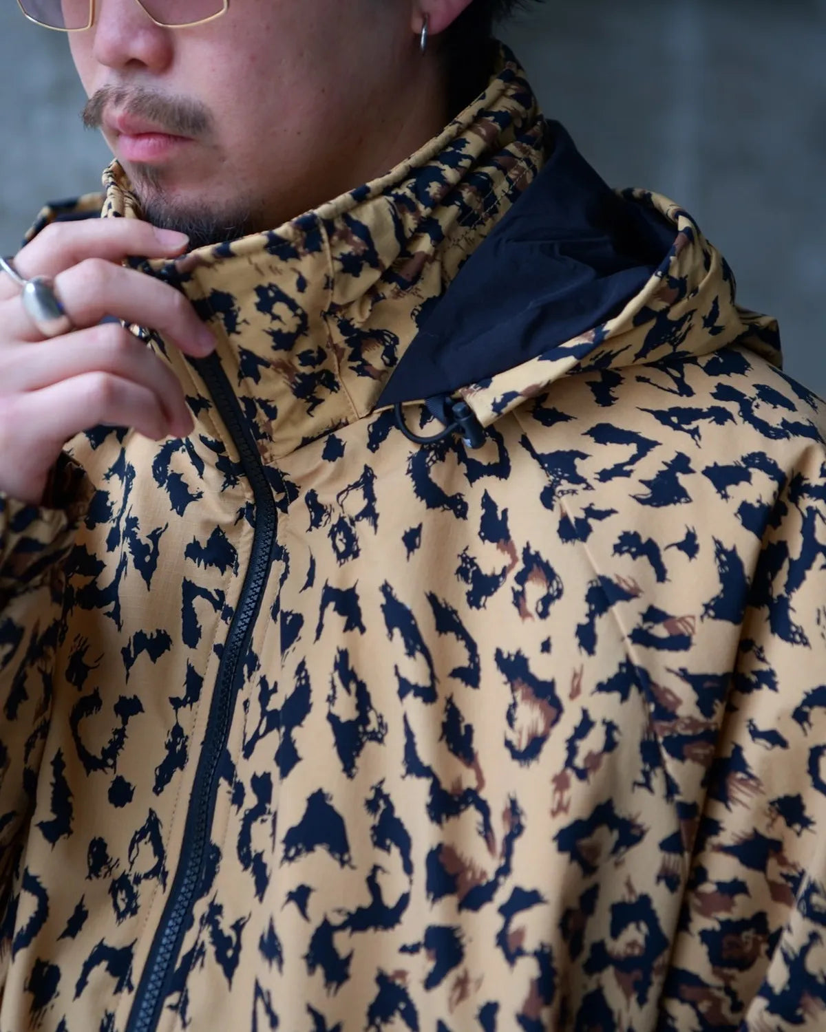 WACKO MARIA × WILD THINGS / LEOPARD HAPPY JACKET (25FW-WMO-WT02)
