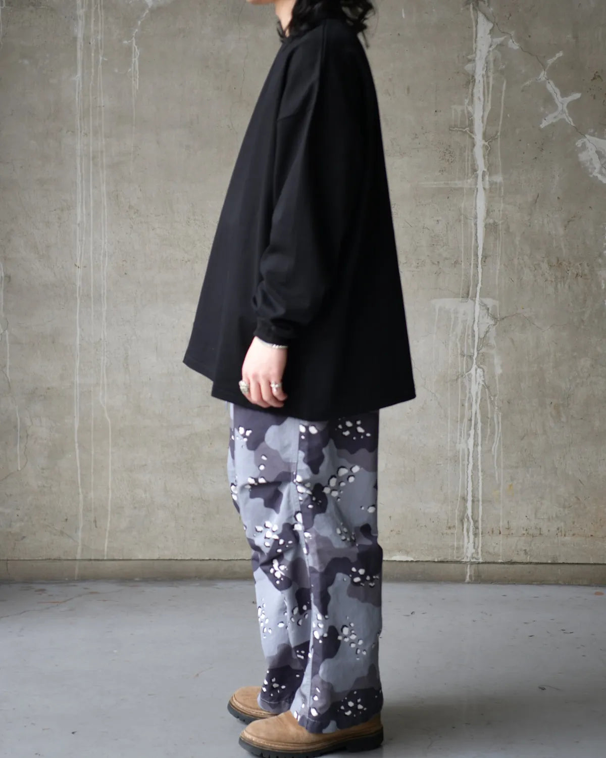 ANTIDOTE BUYERS CLUB / ASIC Heavy Weight Oversized L/S Tee (ABCSS26CT02)