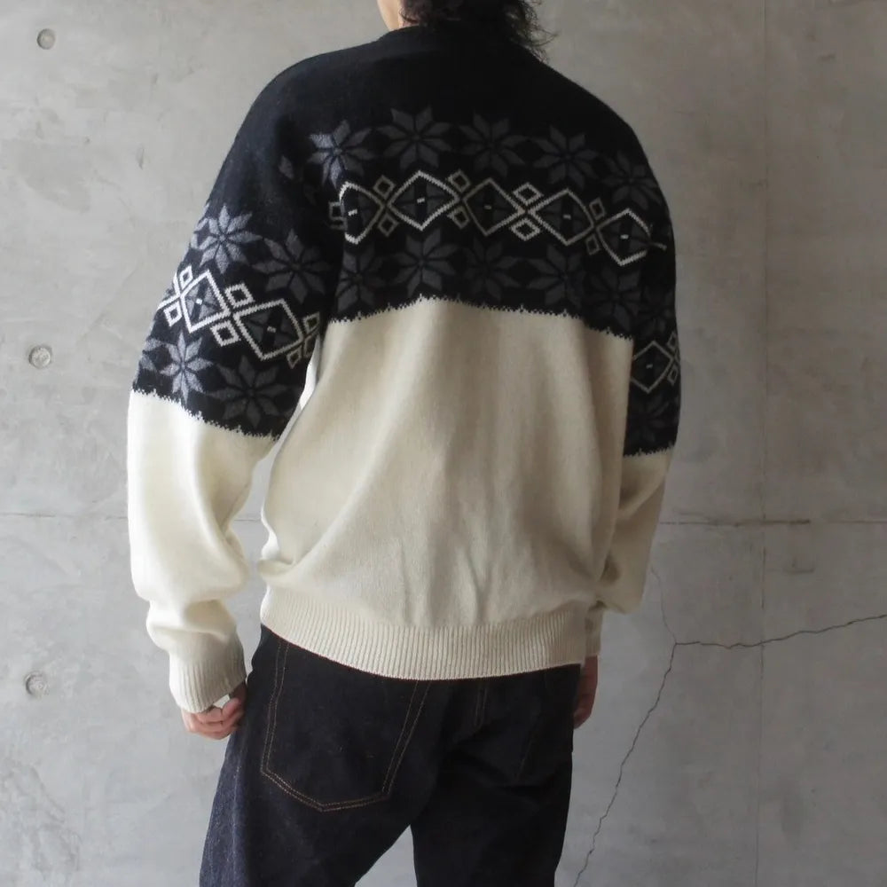 SEQUEL / NORDIC CREW NECK KNIT (SQ-23AW-KN-03)