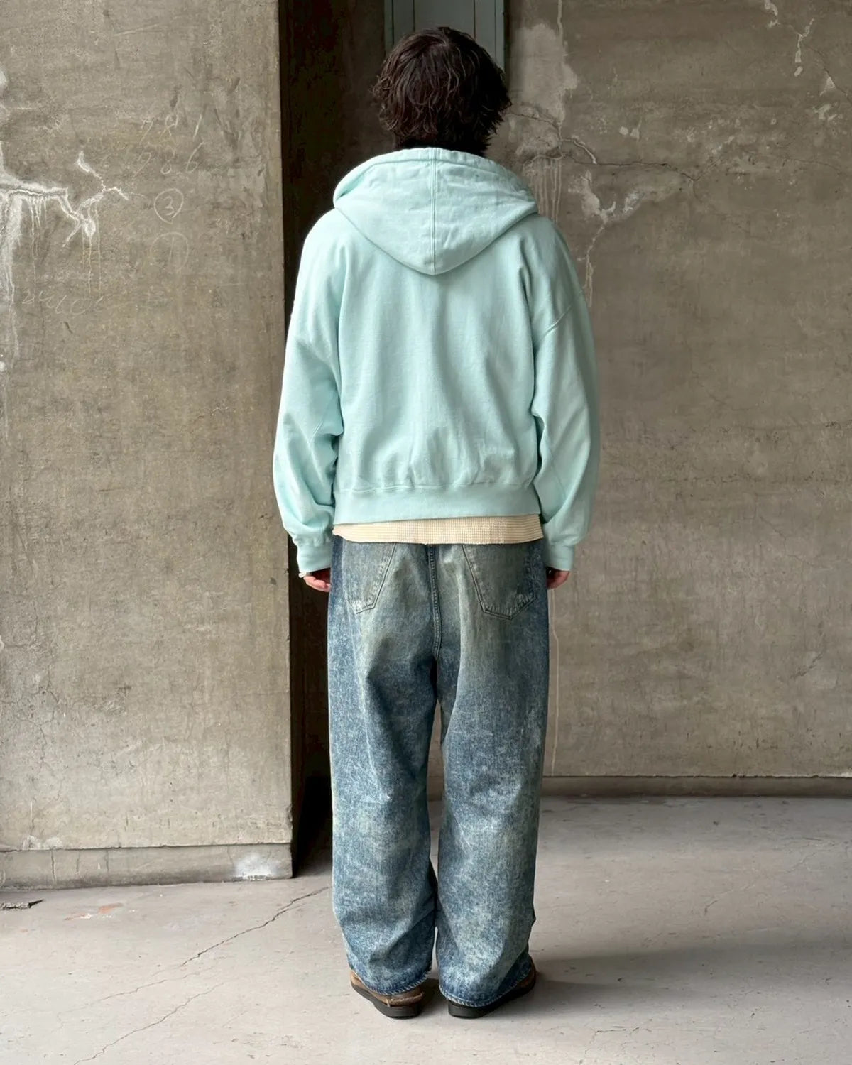 refomed / "KINCHAKU" ZIPUP HOODIE (RECU-067)