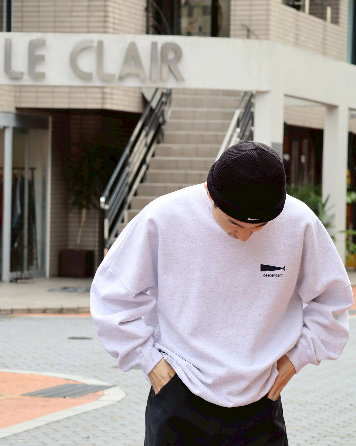 DESCENDANT / CACHALOT CREW NECK (252ATDS-CSM14)