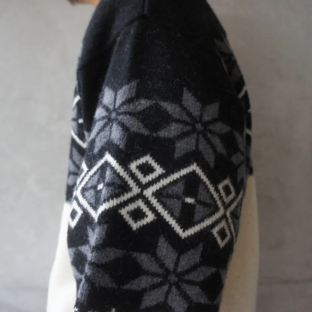 SEQUEL / NORDIC CREW NECK KNIT (SQ-23AW-KN-03)