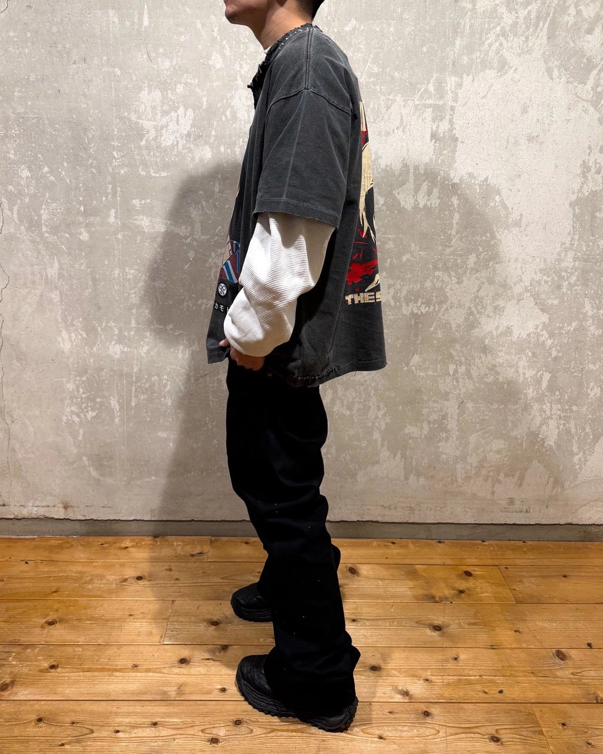 THE SUGAR PUNCH × MINUS × SAKAMOTO DAYS / S/S T-Shirt -NAGUMO- (TSMM25SM001)