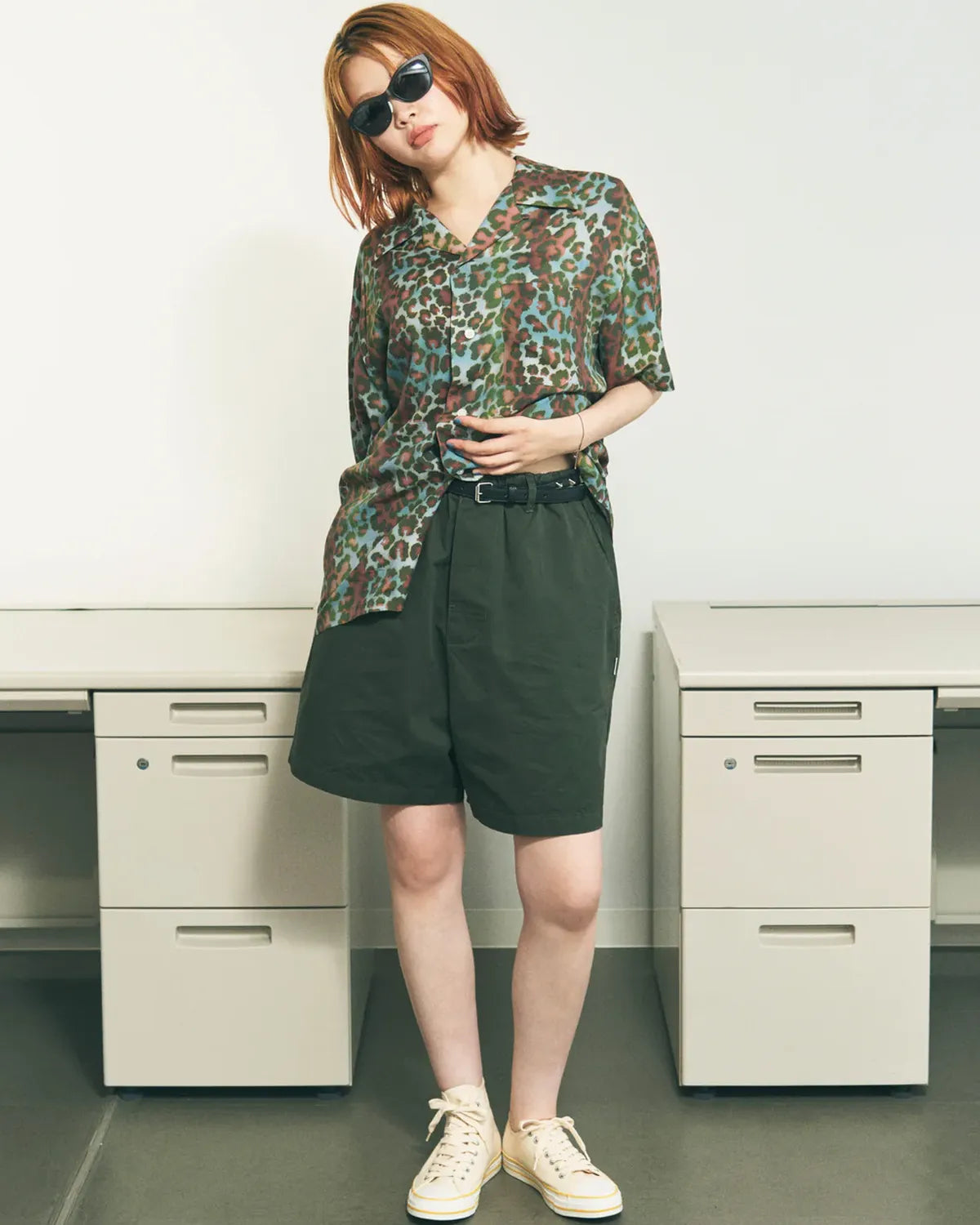 PHINGERIN / SUMMER SHIRT LEOPARD (PD-261-SST-023)