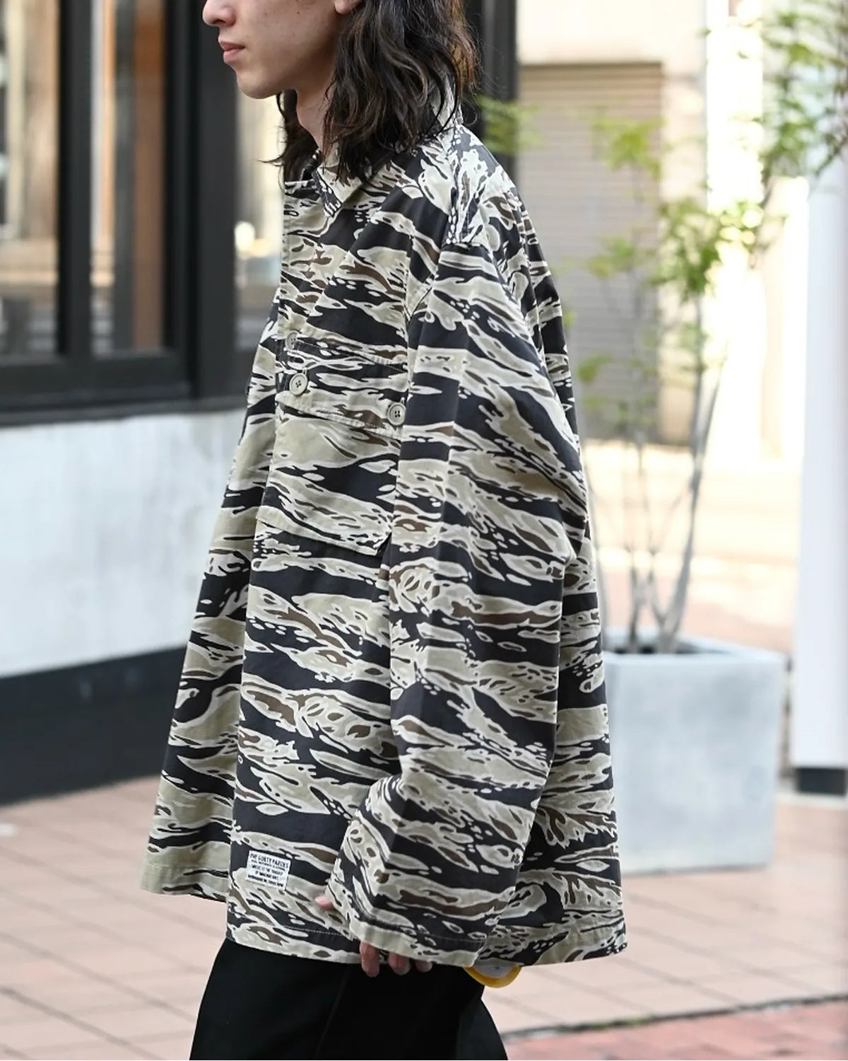 WACKO MARIA / TIGERCAMO ARMY SHIRT -TYPE-1- (25FWE-WMO-ML05)