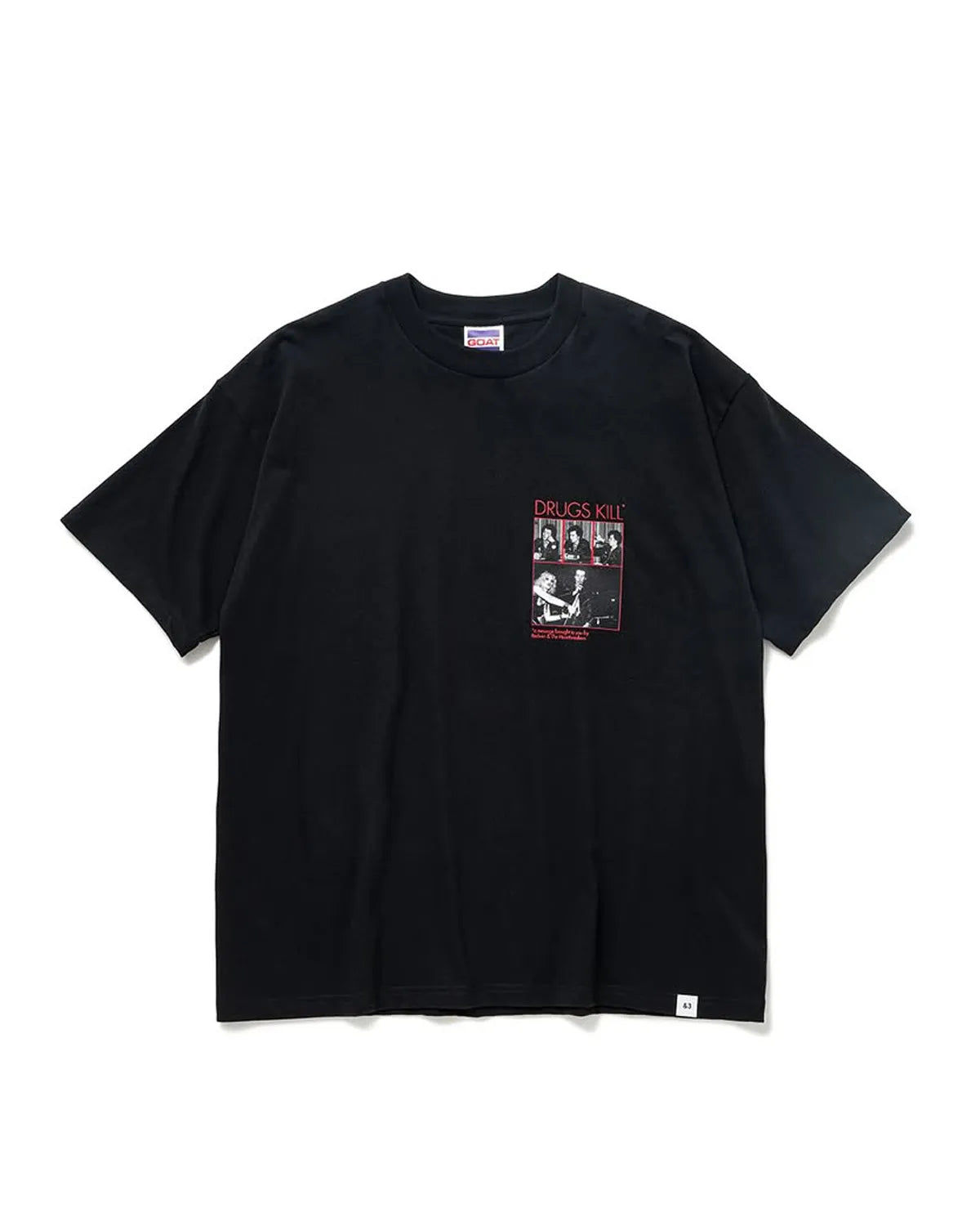 BEDWIN & THE HEARTBREAKERS / S/S PRINTED TEE "A.COX" (25SB2205)