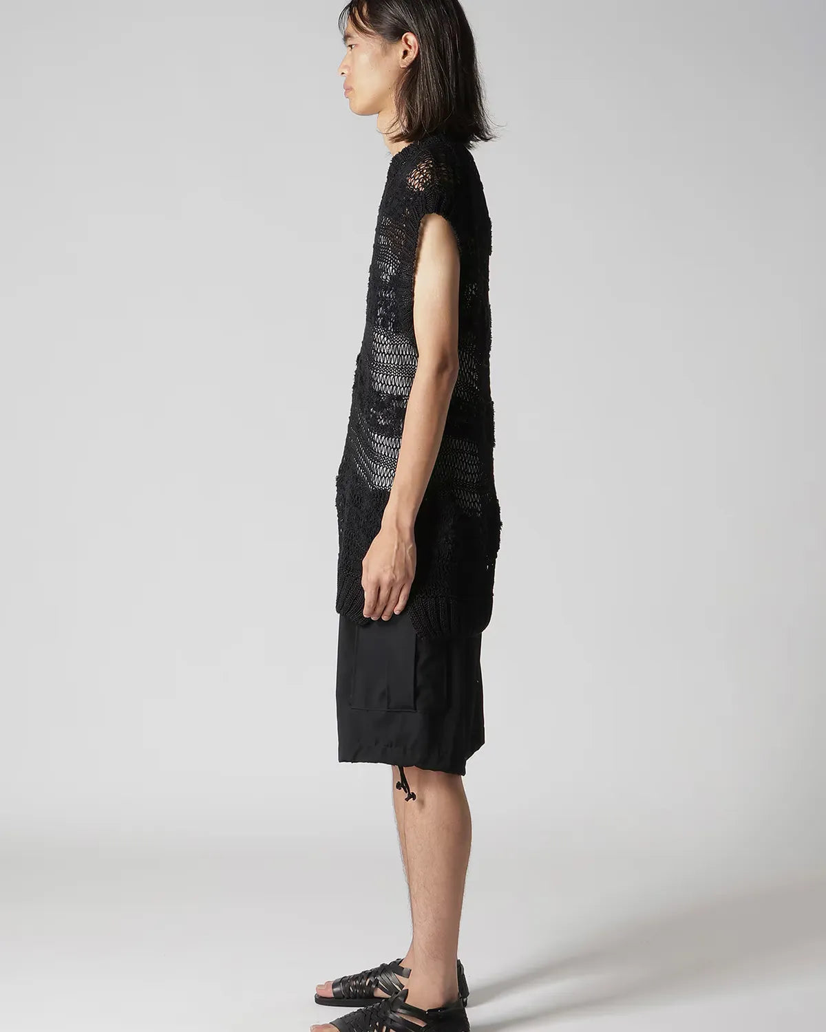 YOHJI YAMAMOTO / VEST (HK-K11-377-1)