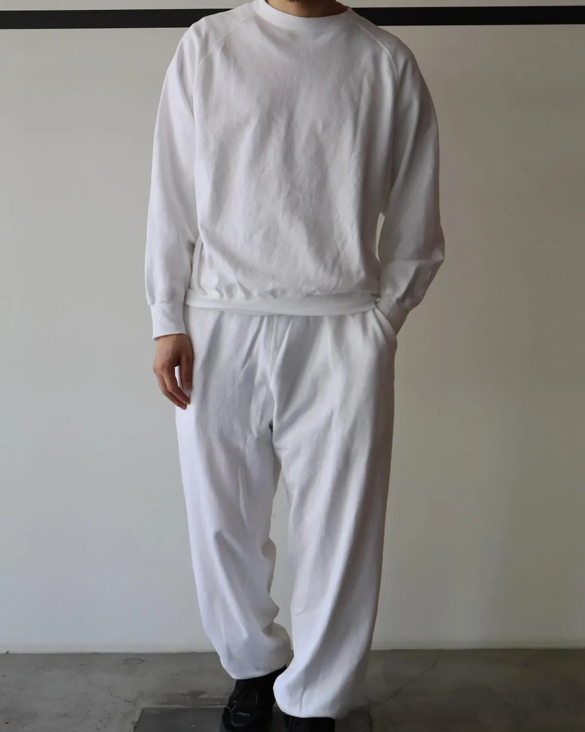 COMOLI / LWコットン裏毛 パンツ (D01-05018)