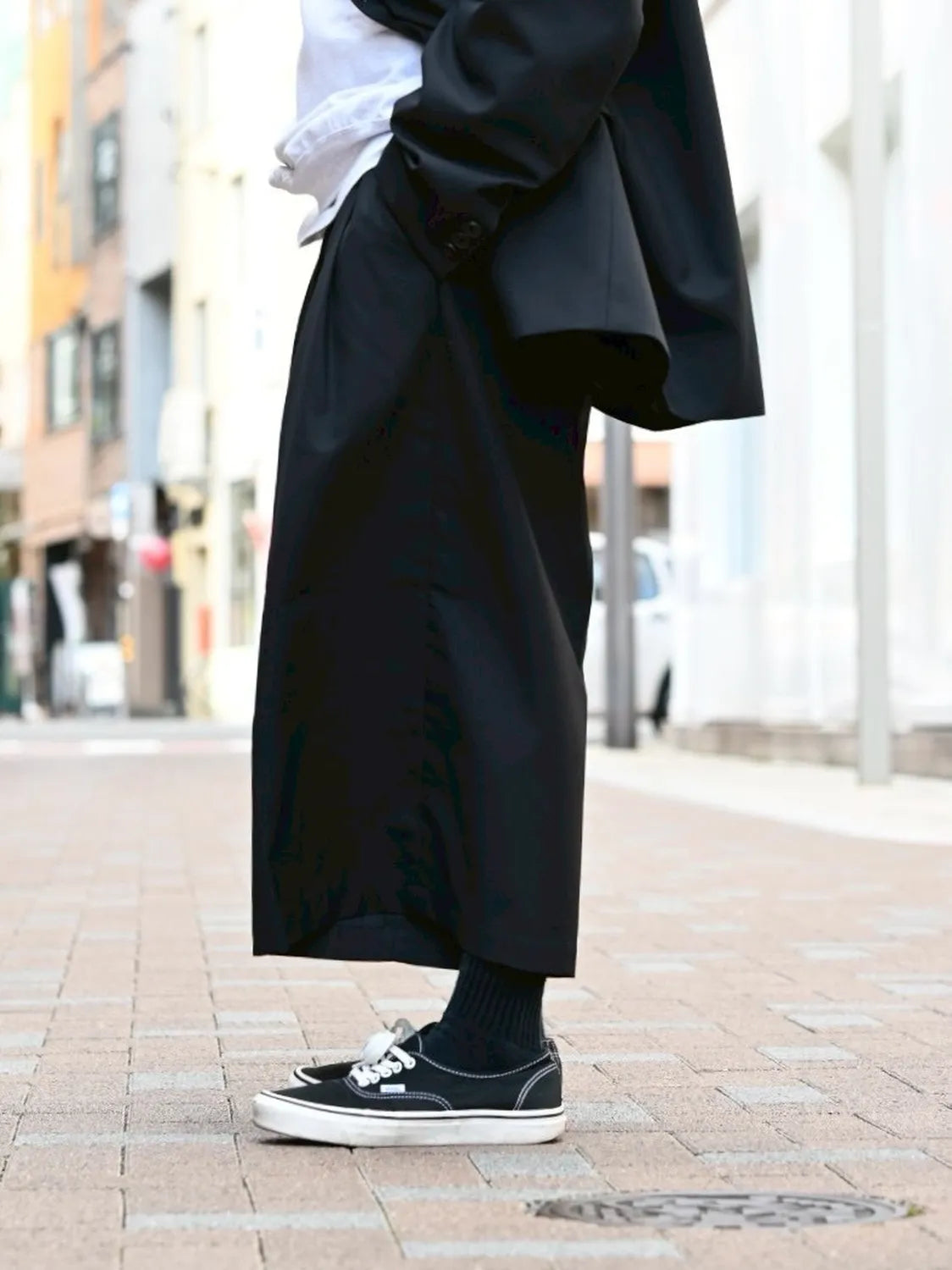 COOTIE PRODUCTIONS® / T/W Saxony Shin Cut Wide Easy Trousers (CTE-25A108)