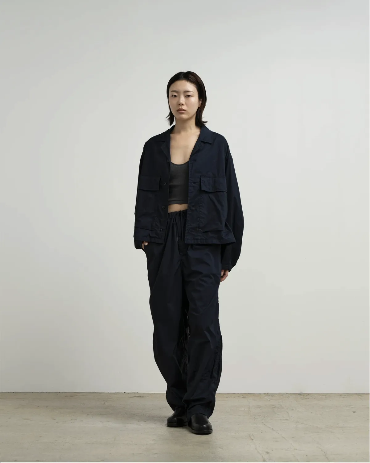 Graphpaper / Garment Dyed Typewriter Parachute Pants (GL263-40127B)