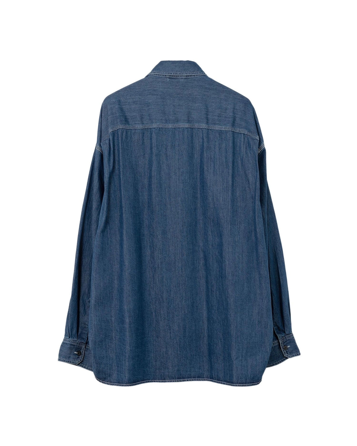 Maison MIHARA YASUHIRO in・stru(men-tal). / Cotton Tencel Denim Long-sleeve Shirt (I12SH002)