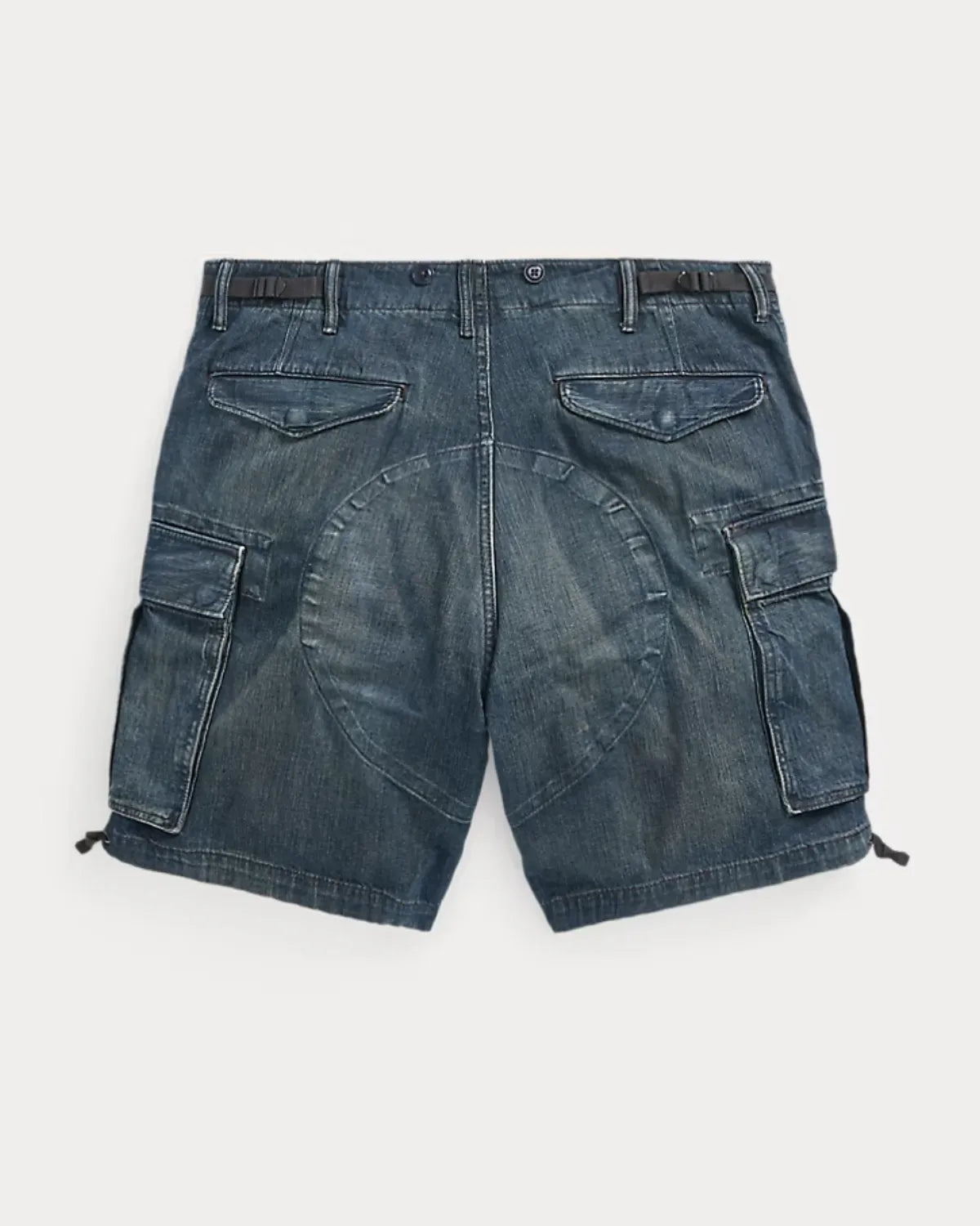 RRL / Sedgwick レジメント デニム カーゴ ショートパンツ (MNRRSHO14A20021)
