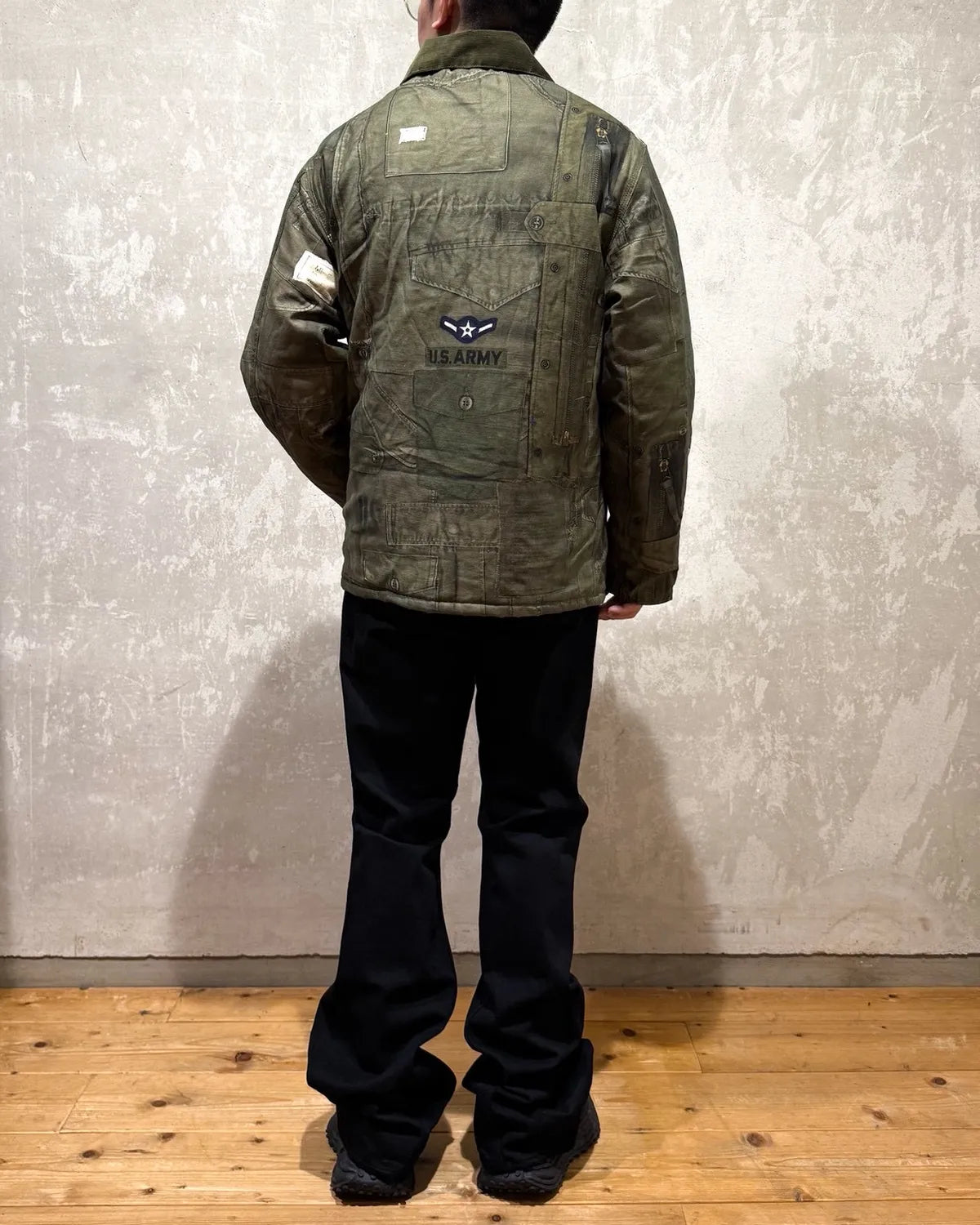 MIYAGIHIDETAKA -Rafu-  / Quilted Work Jacket (MH028)