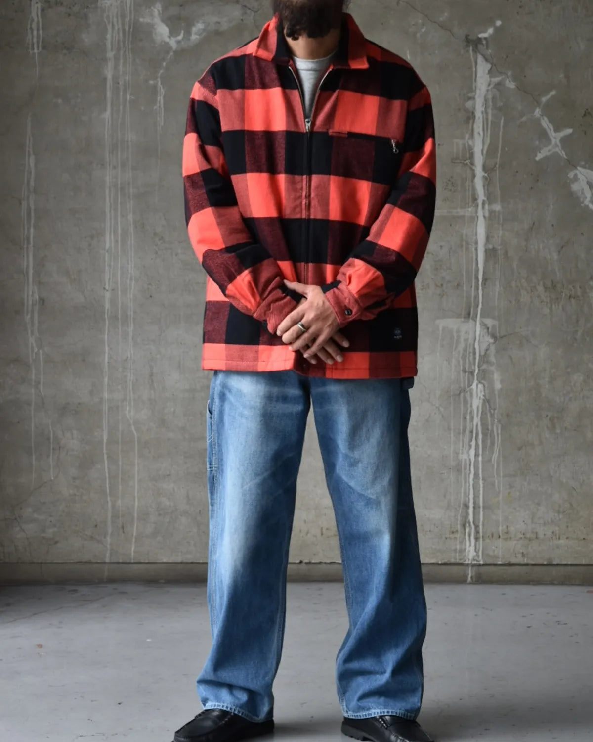 CHALLENGER / LINING ZIP UP SHIRT (CLG-SH 025-009)
