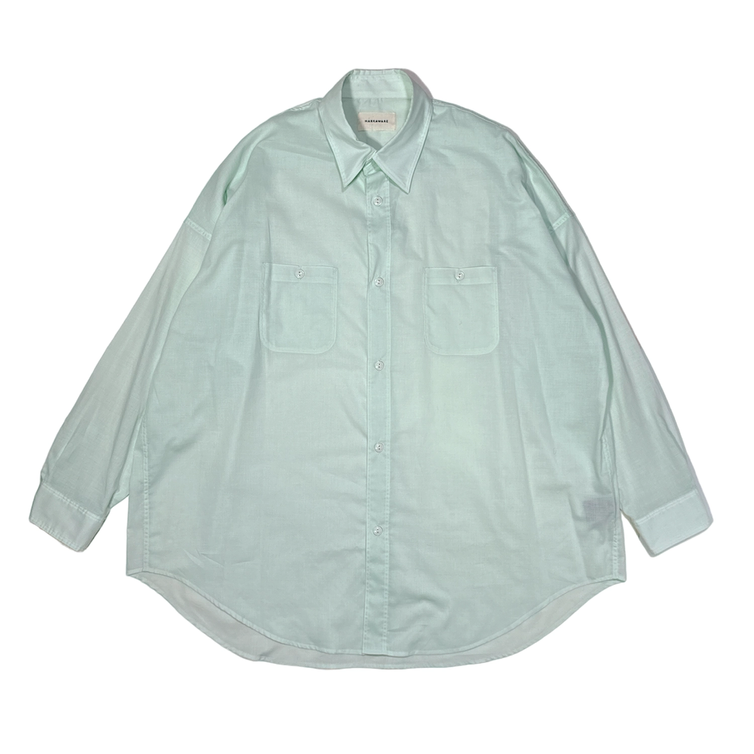 MARKAWARE の TENT LONG SHIRT