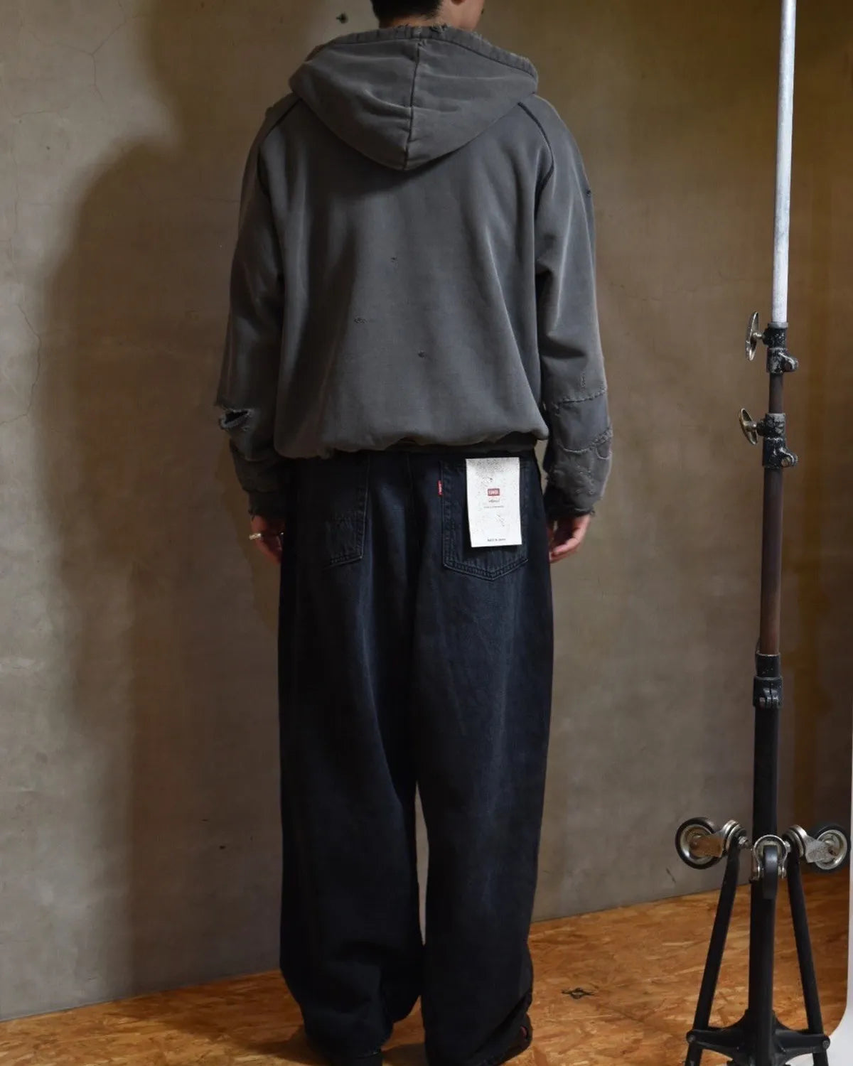 refomed / FRESH MAN DENIM WIDE PANTS by EDWIN "USED" (REPT-ED001U)