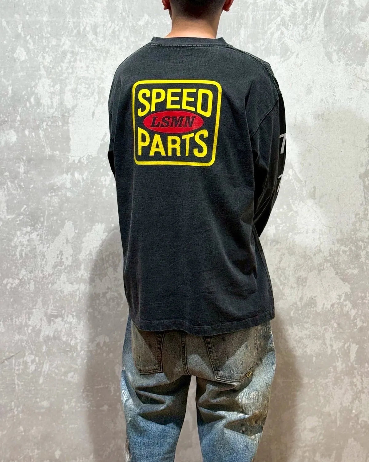 LASTMAN / LS PRINTED TEE ""LSMN"" (252LM-CT11)