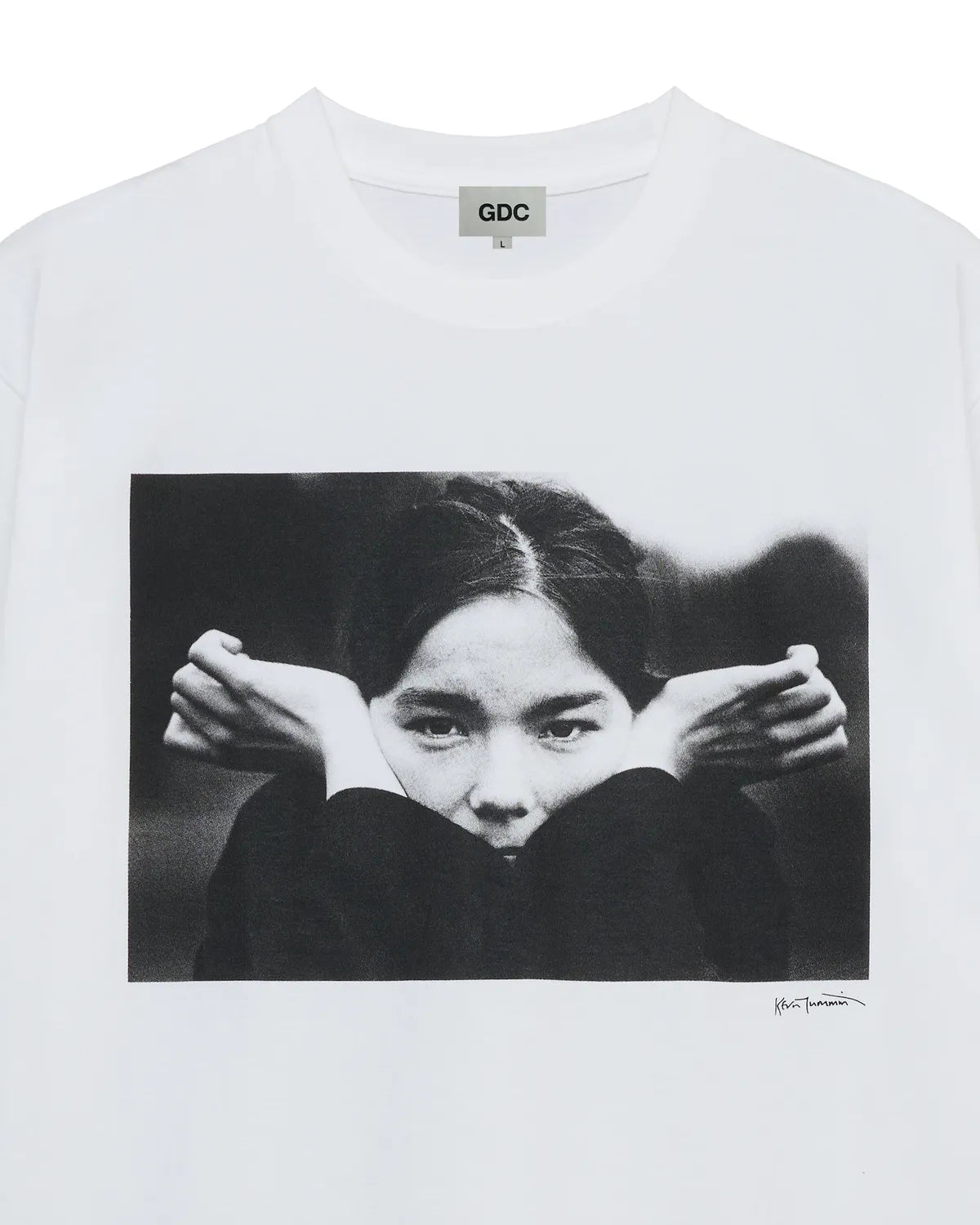 GDC × Bjork by Kevin Cummins / Monochrome Tee (GD0584-0104)