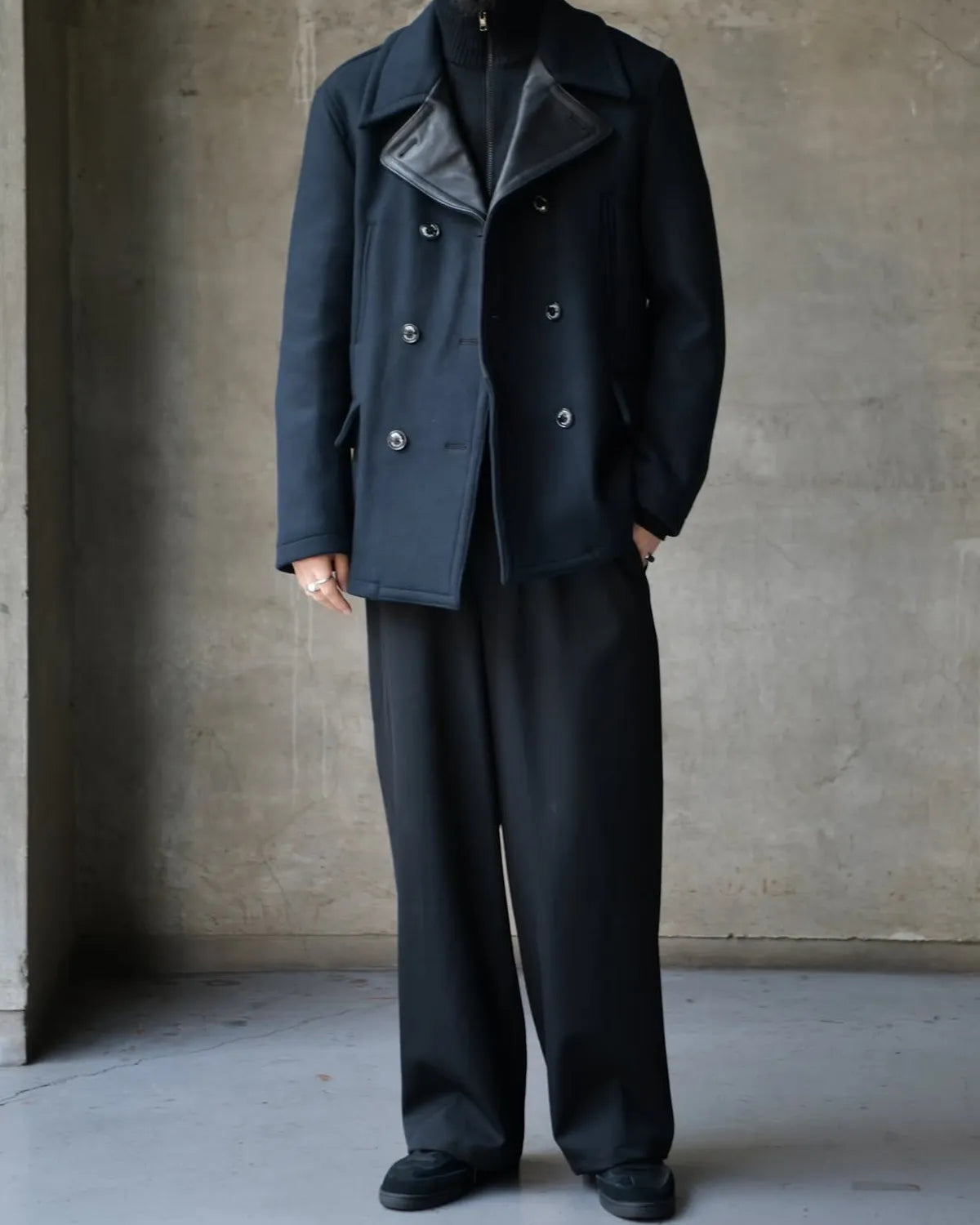 RATS / DOUBLE BREASTED WOOL JKT (25'RJ-1007)