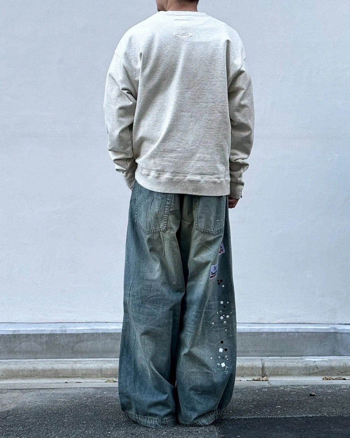 Maison MIHARA YASUHIRO / Kids Doodle Printed Sweatshirt (J16PO772)