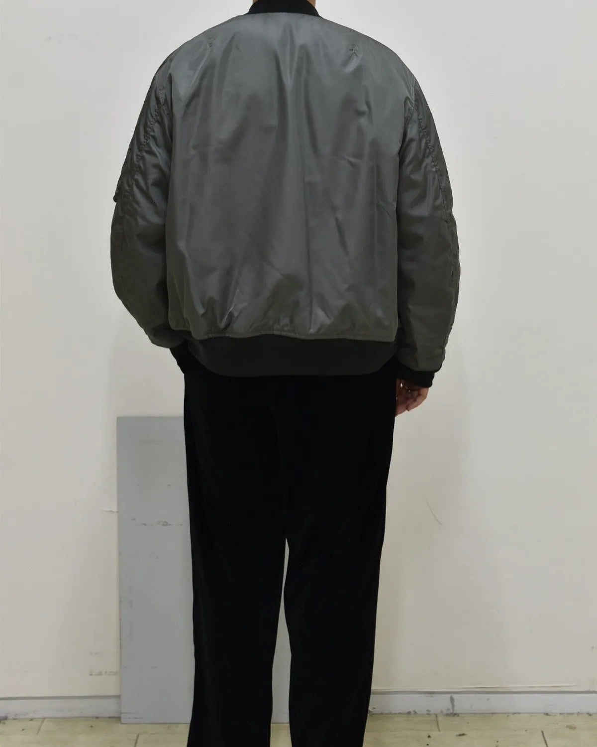 MARKAWARE / Silk Heavy Twill MA-1 (A25C16BL01C)