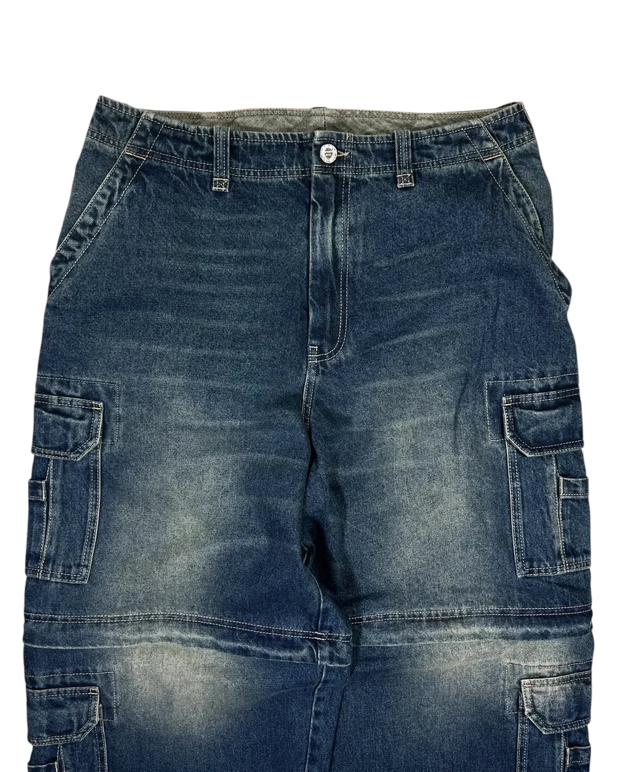 VETEMENTS / HIP-HOP CARGO JEANS (UH76DP350BG)