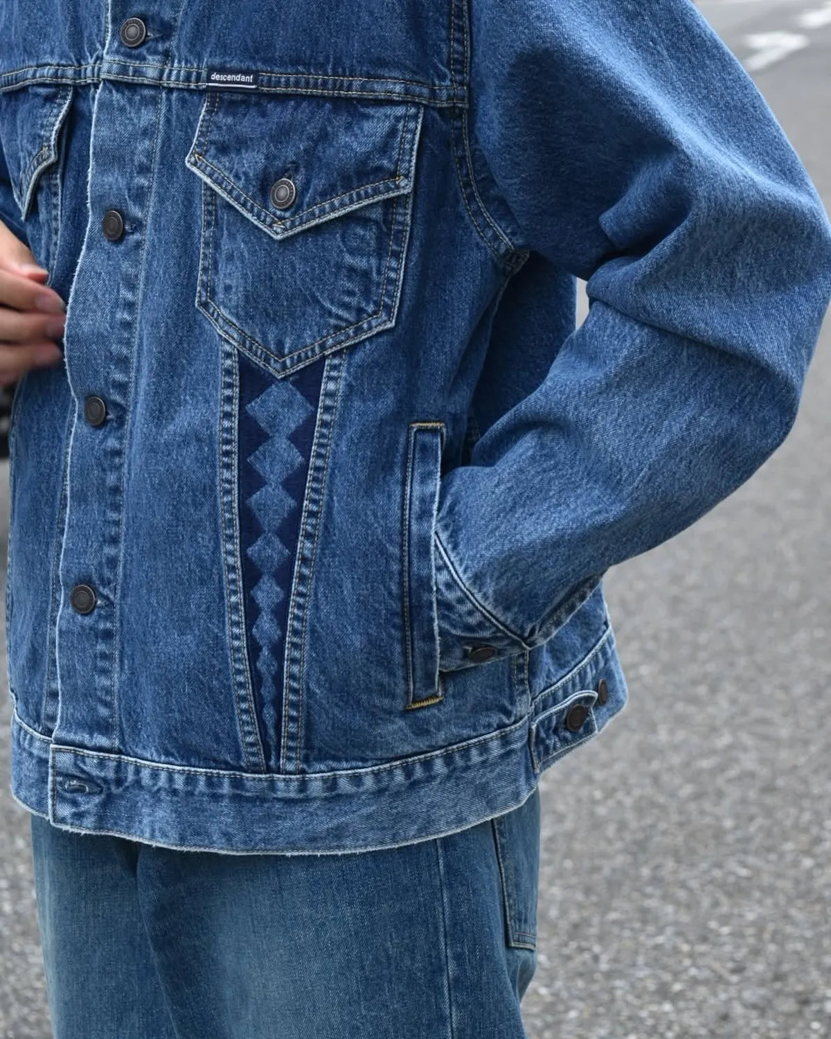 DESCENDANT / TRUCKER DENIM JACKET (252WVDS-JKM01)