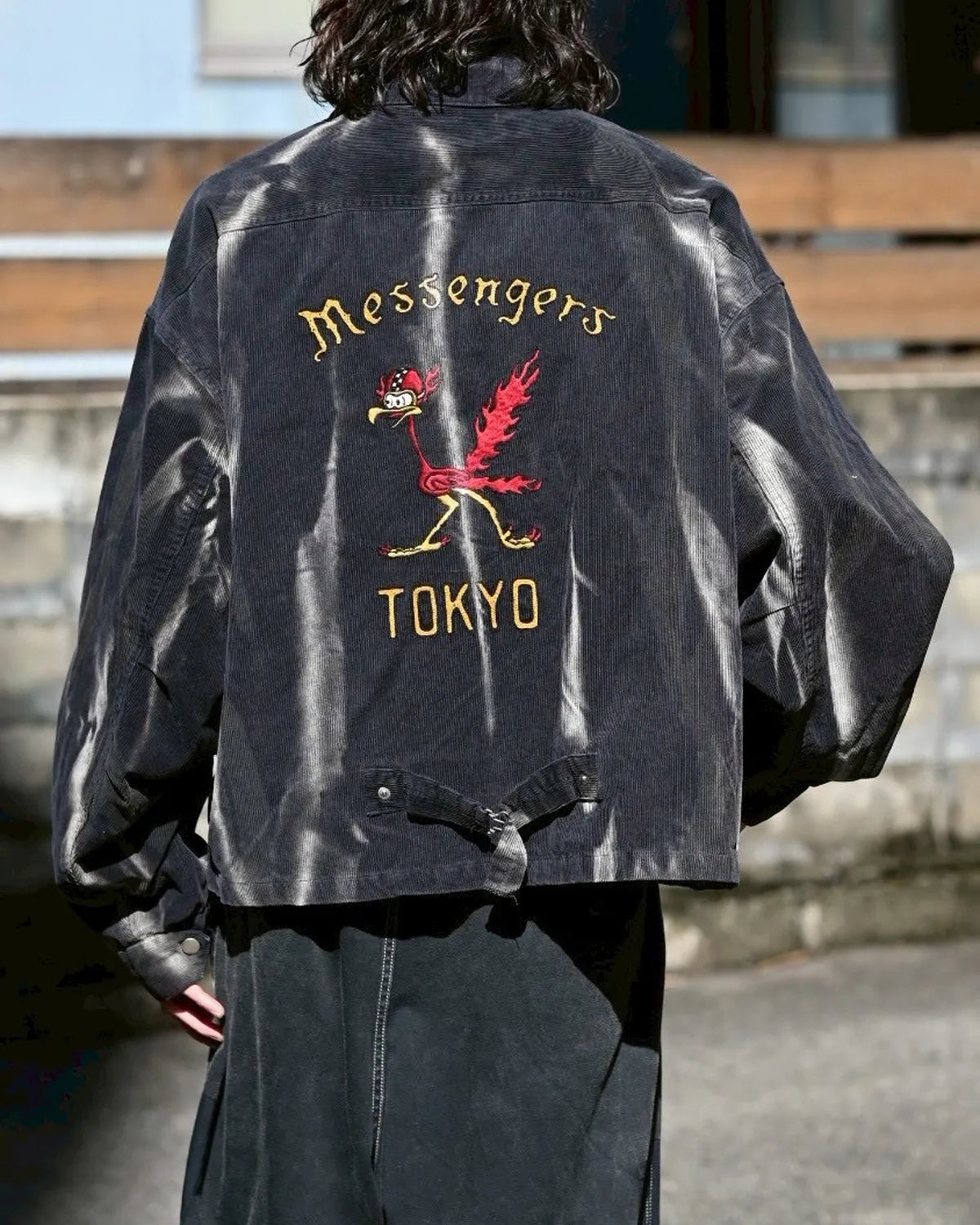 KAMIYA / Sun Faded Like Corduroy Work Jacket (G15BL033)