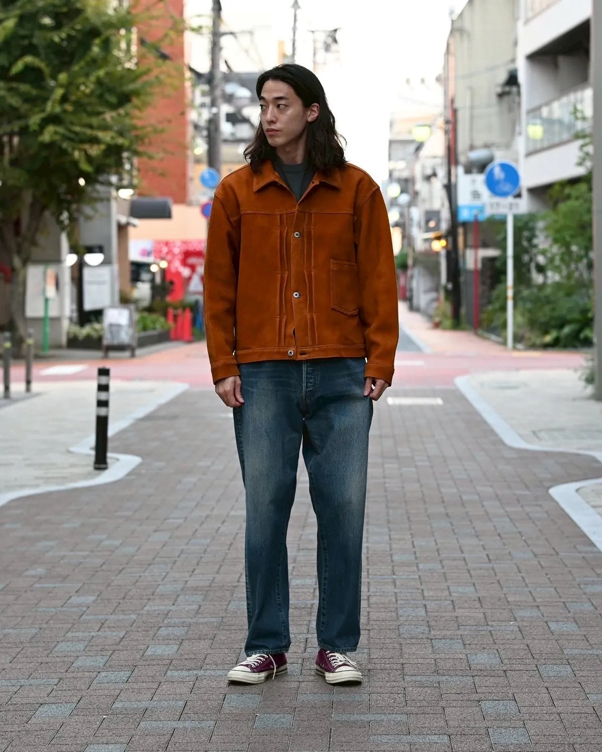 A.PRESSE / Vintage Suede Leather No.213 Jacket (25AAP-01-59)