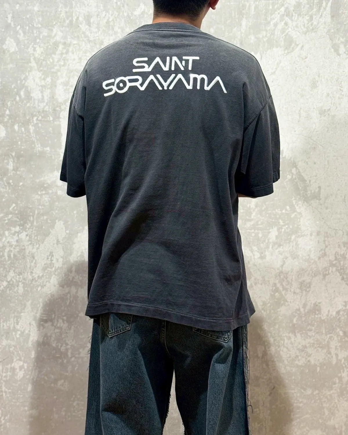 ©︎SAINT Mxxxxxx × SORAYAMA / SRYM_SS TEE_MASK (SM-HR1-0000-C75)