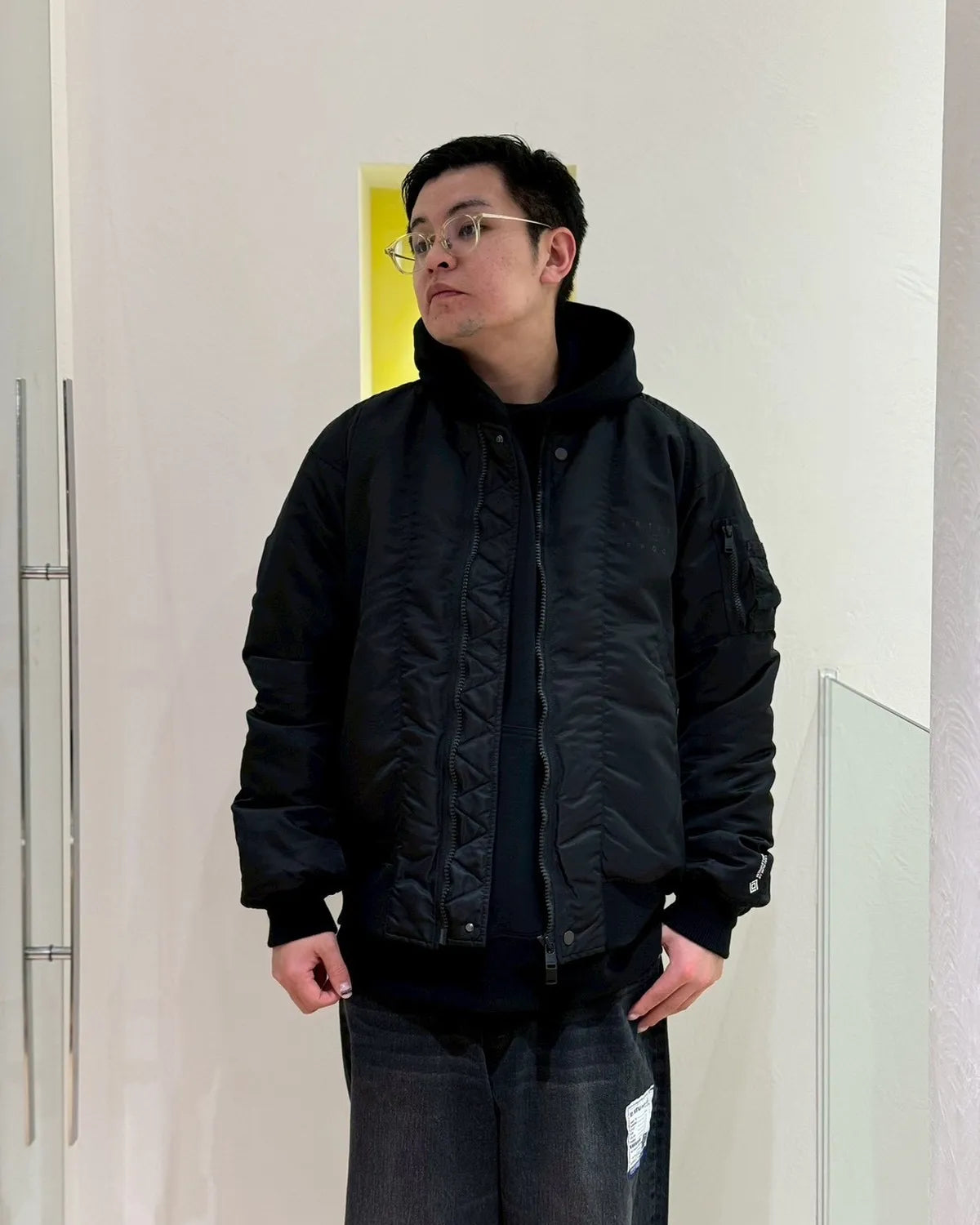 ARTIST PROOF®︎ / × FRGMT × nonnative TROOPER PUFF BLOUSON NYLON TWILL WITH WINDSTOPPER "lnnovaten" (NN-JU4753)