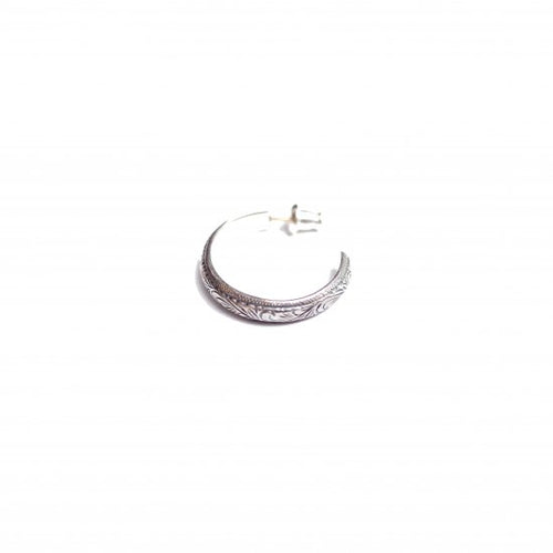 ANTIDOTE BUYERS CLUBのENGRAVED HOOP EARRING(SINGLE)